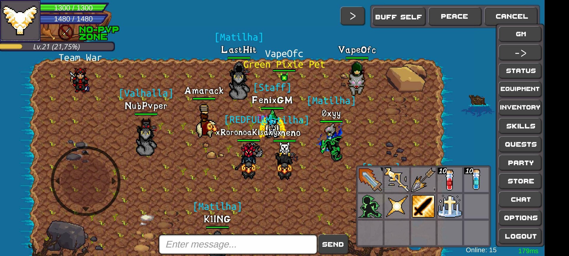 Delta MMORPG - Screenshot 3