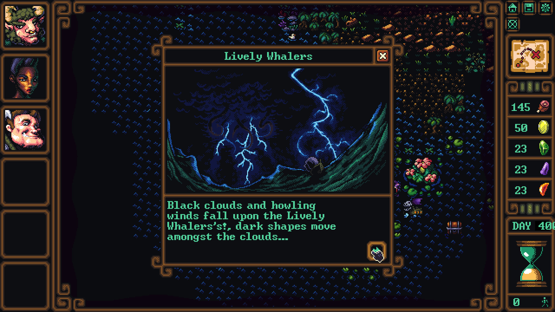 Mythical Whalers - Screenshot 1