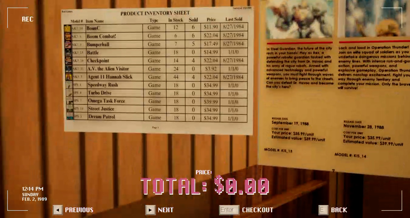 Retro Game Store Simulator - Screenshot 2