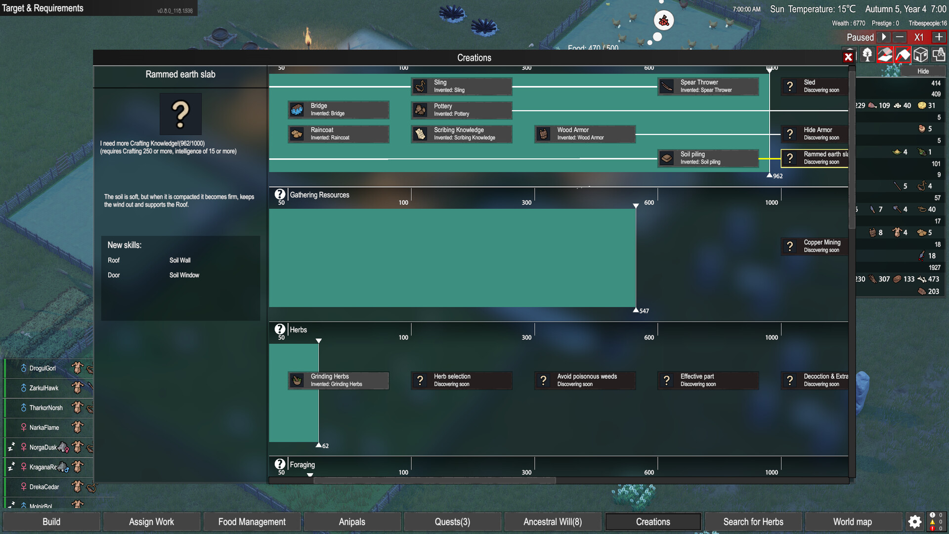 Primitive Society Simulator - Screenshot 5