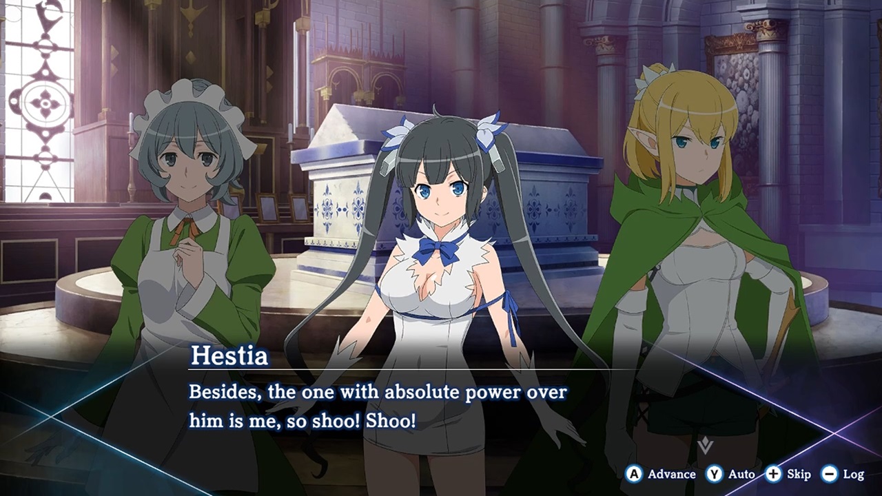 Is It Wrong to Try to Pick Up Girls in a Dungeon? Familia Myth: Fulland of Water and Light - Screenshot 6