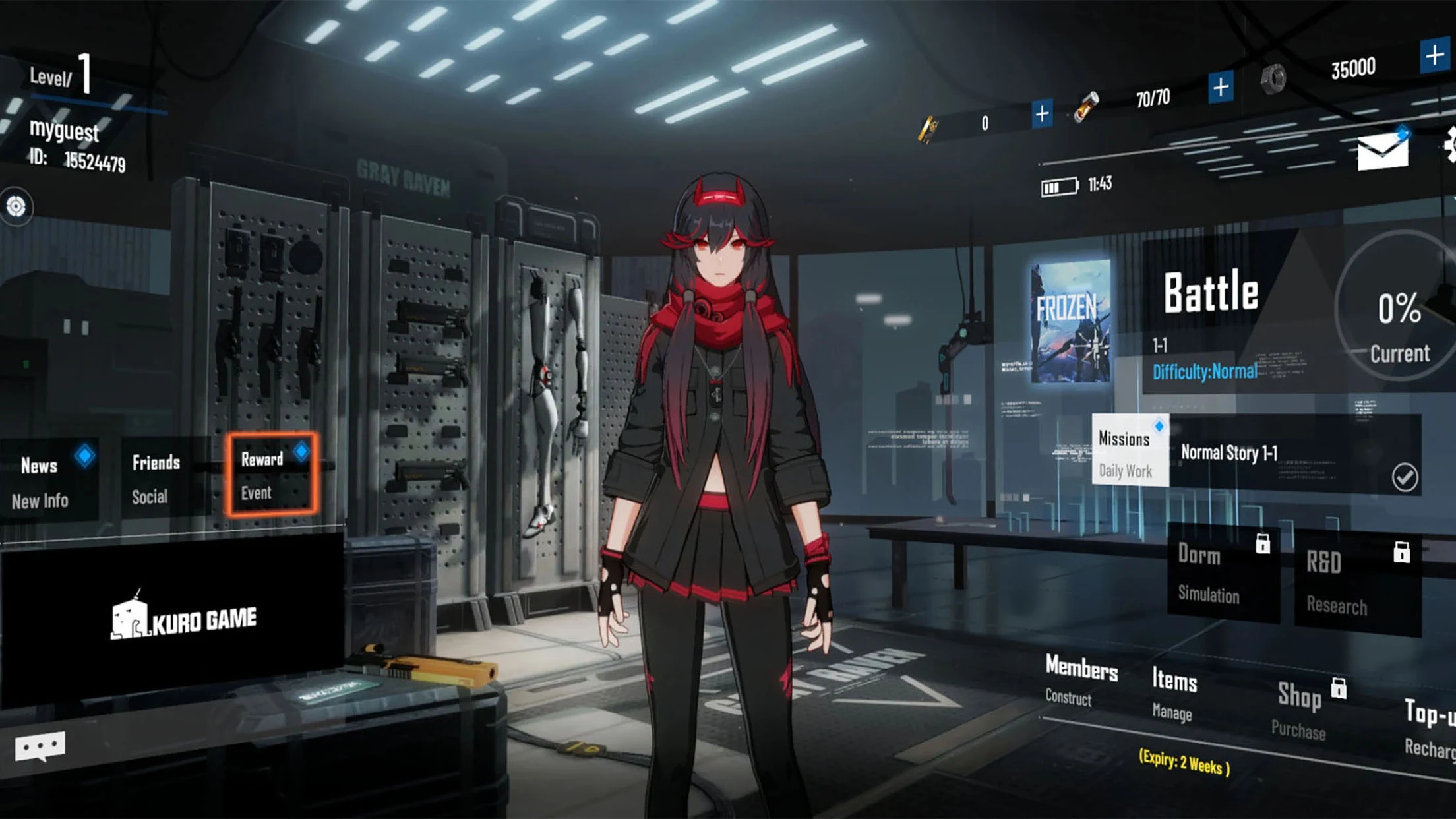 Punishing Gray Raven - Screenshot 1