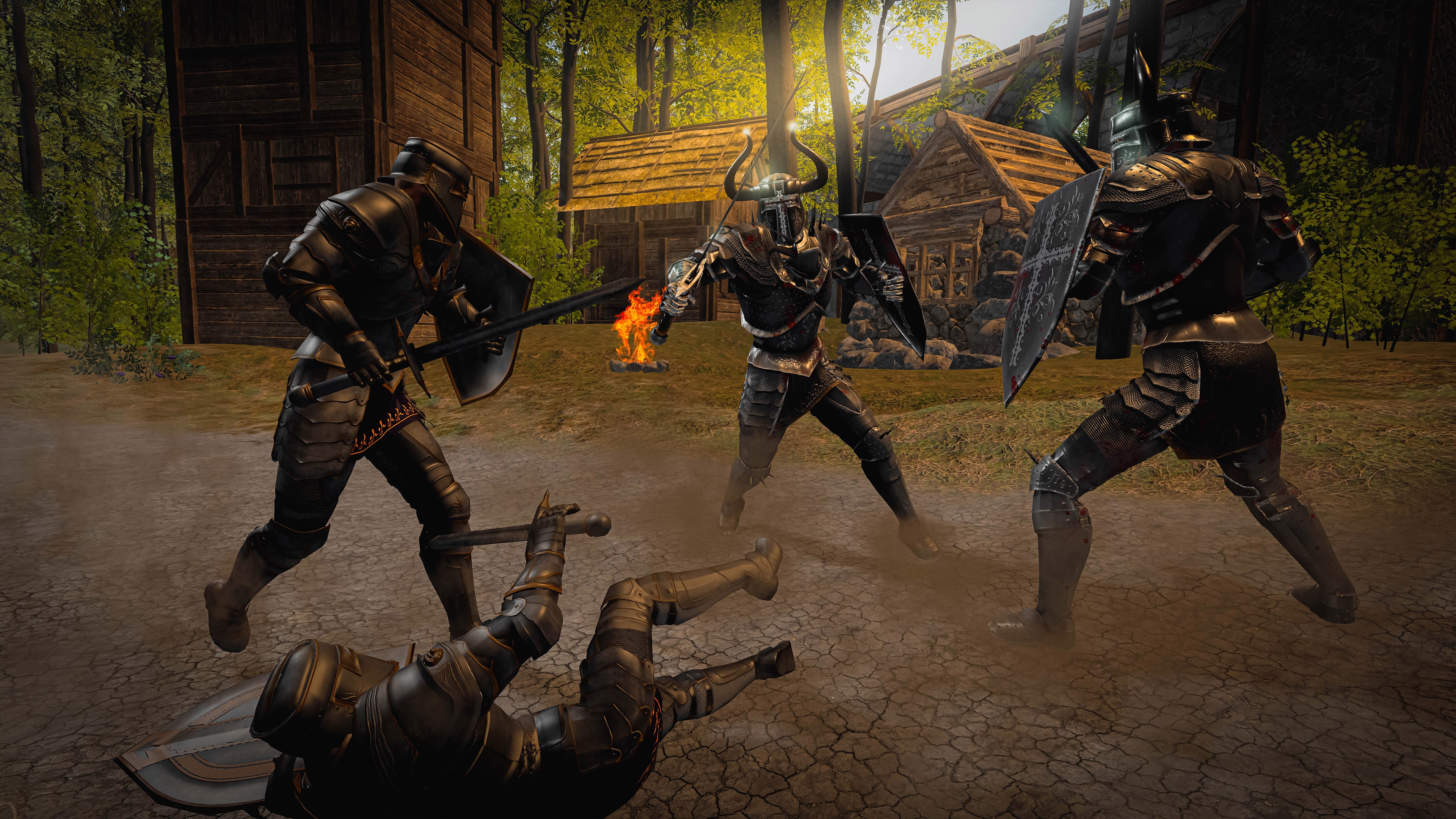 Vampires and Knights: Eclipse Survival & Magic Craft - Screenshot 1