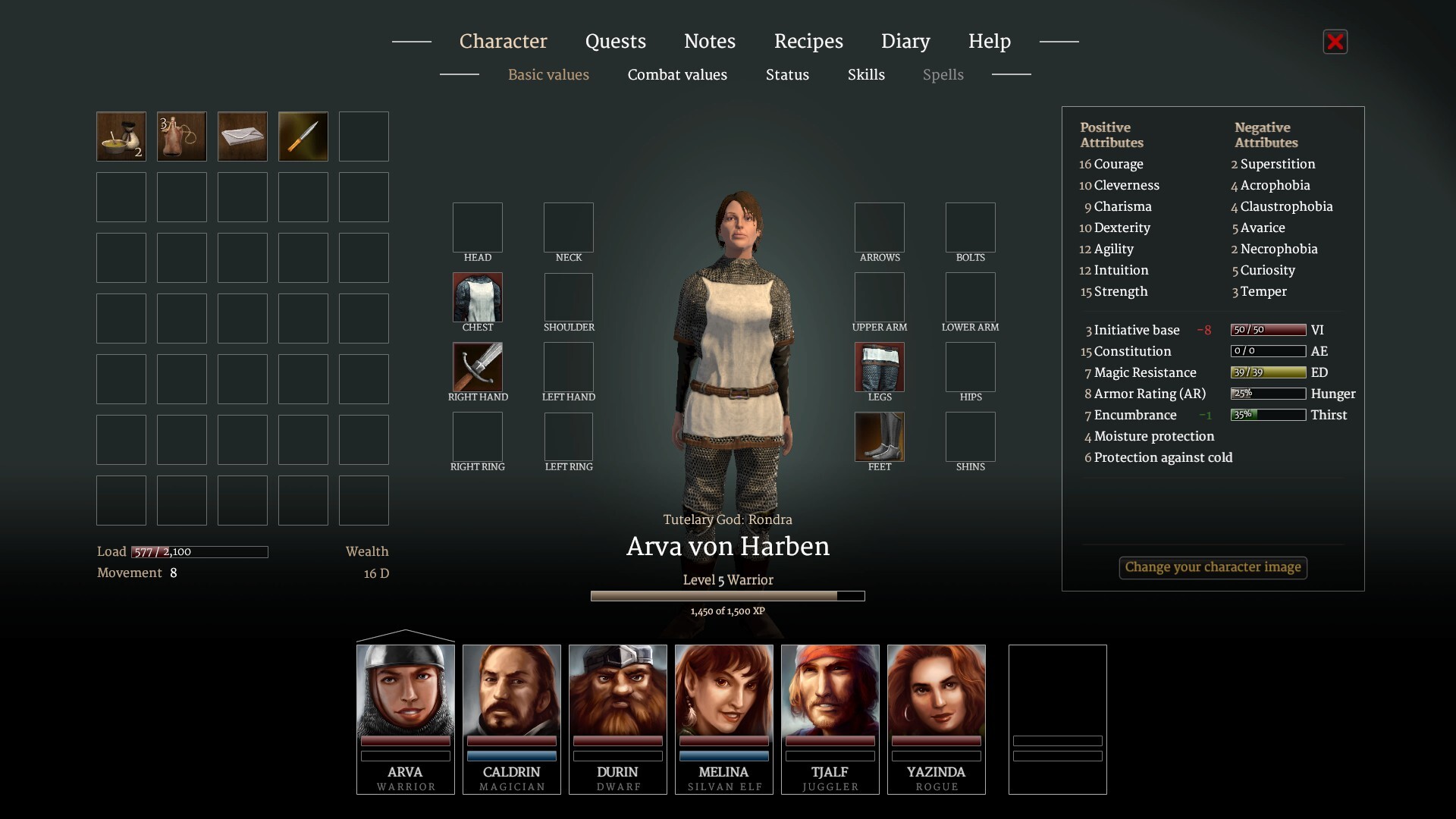 Realms of Arkania: Star Trail - Digital Deluxe Edition - Screenshot 1