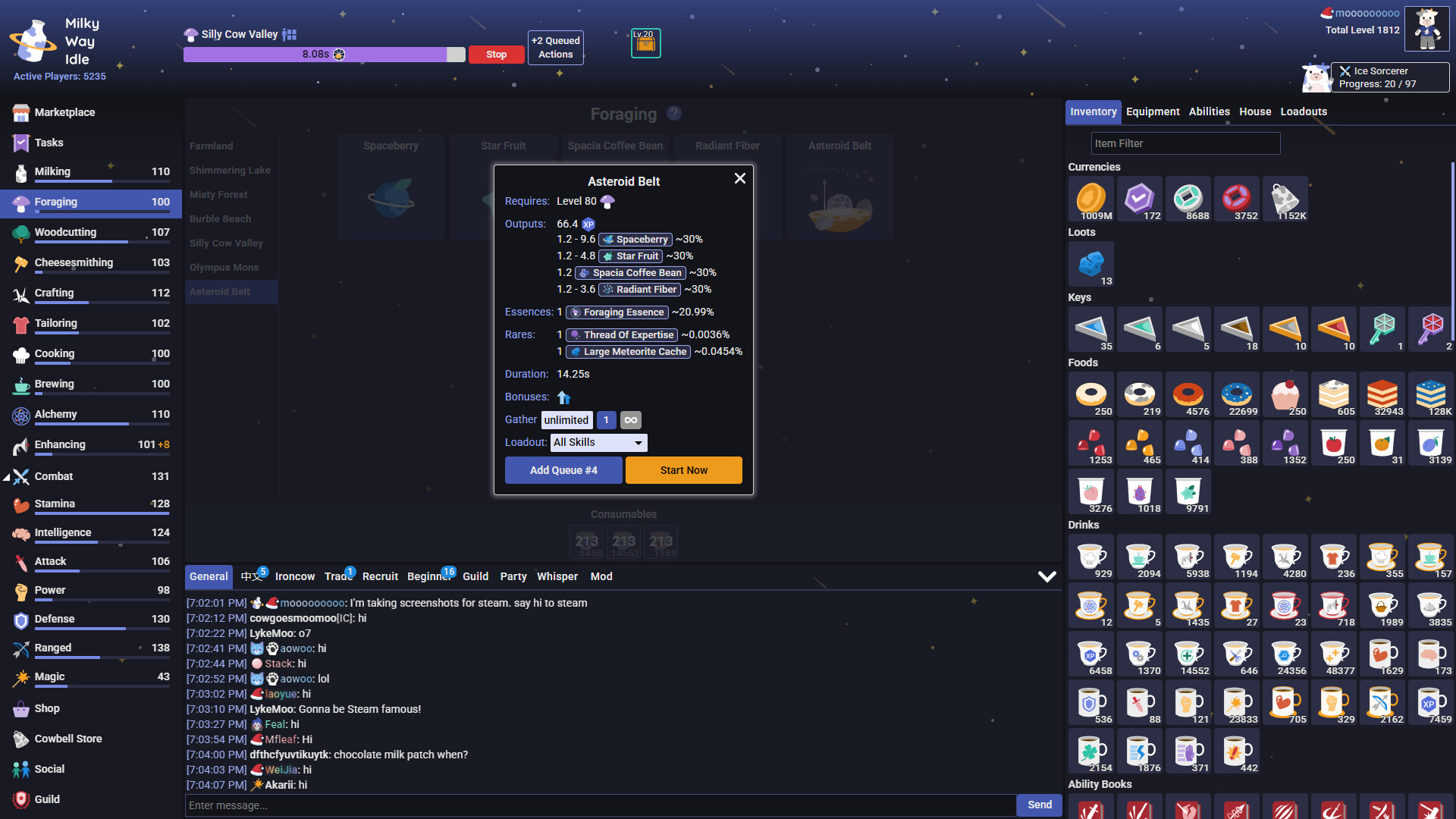 Milky Way Idle - Screenshot 1