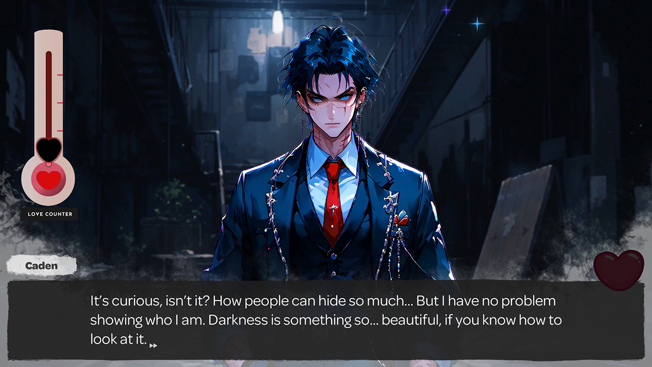 Psychiatric Prison Romance: Serial Killer Anime Boys Dating Sim - Screenshot 5