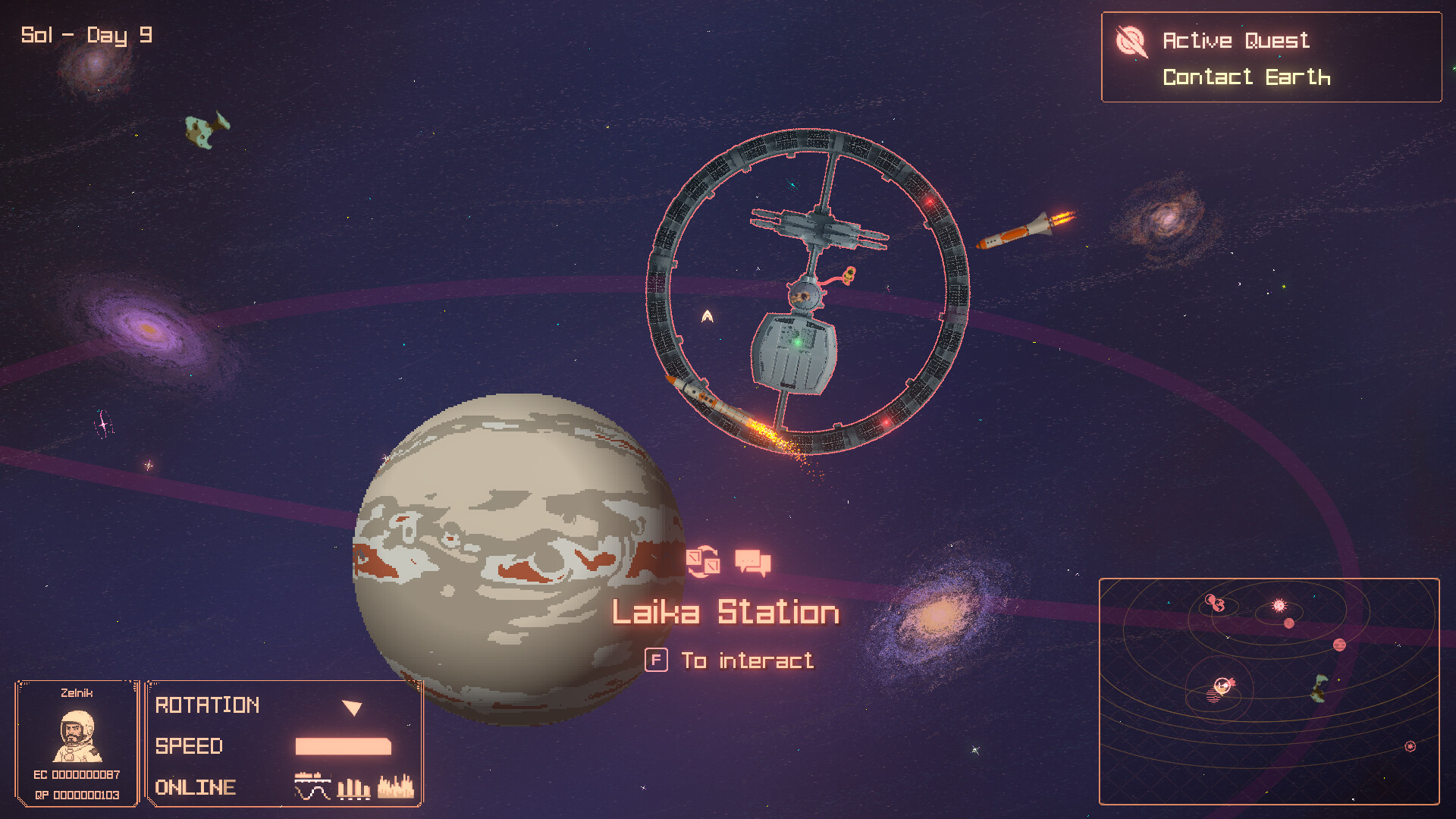 Cosmic Cosmonaut - Screenshot 10