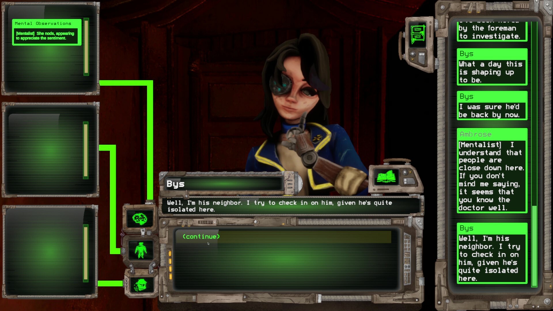 Mindflux: Dead Man Walking - Screenshot 1