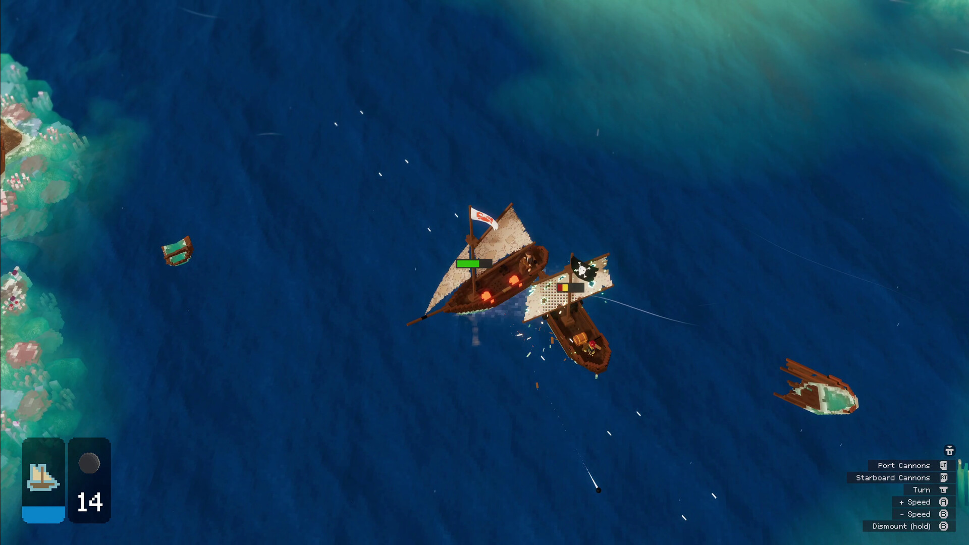 Pixel Pirates - Screenshot 1