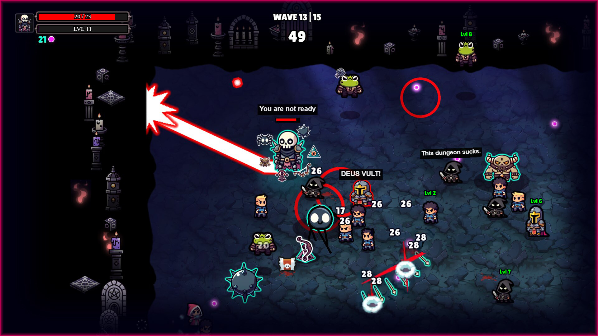 Noobs Are Coming - Screenshot 2