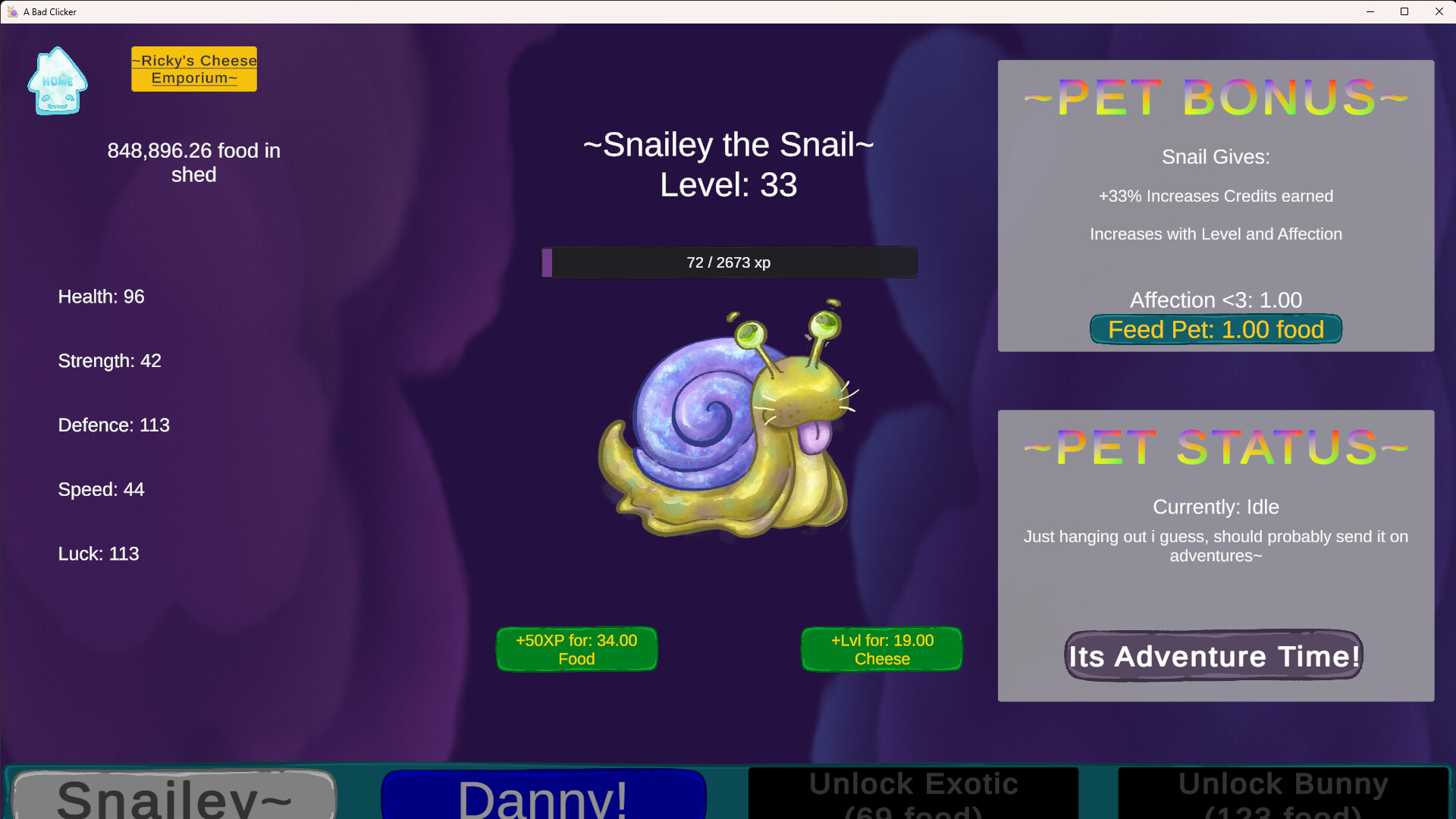 A Bad Clicker - Screenshot 3