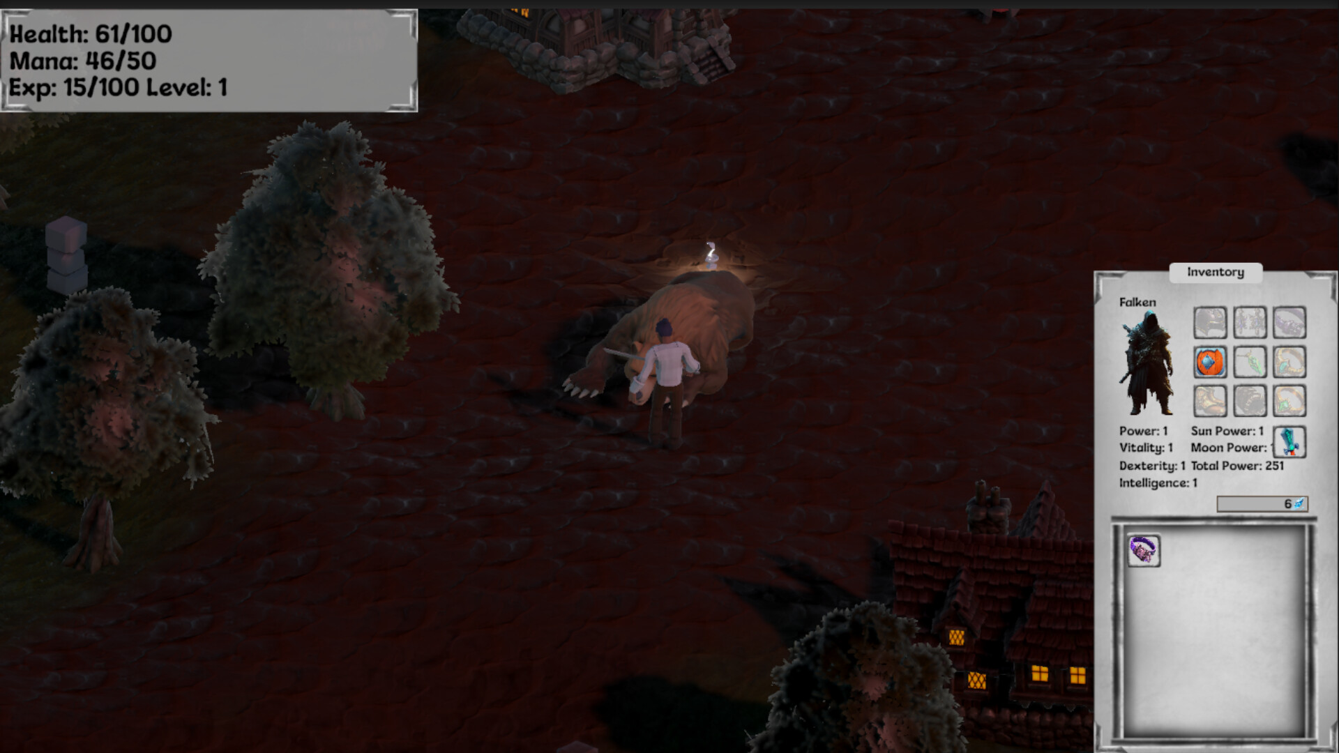 Valient Worlds: Adventure of Falken - Screenshot 2