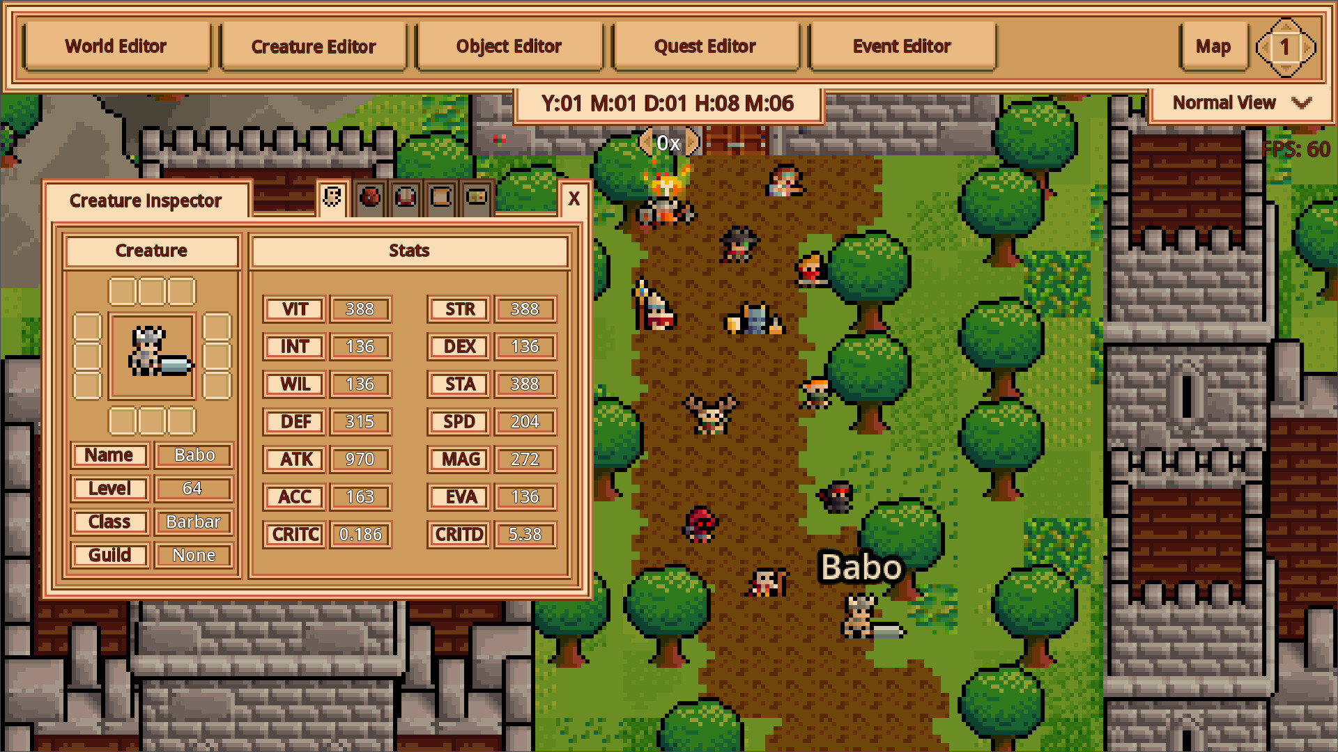 Fantasy World Manager - Screenshot 6