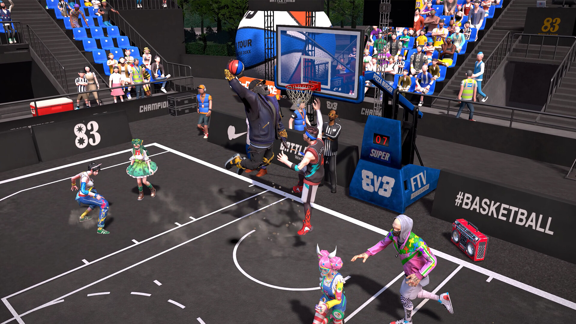 Free Dunk - Screenshot 3