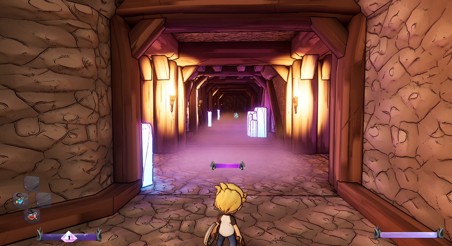 Crystal Caverns - Screenshot 1