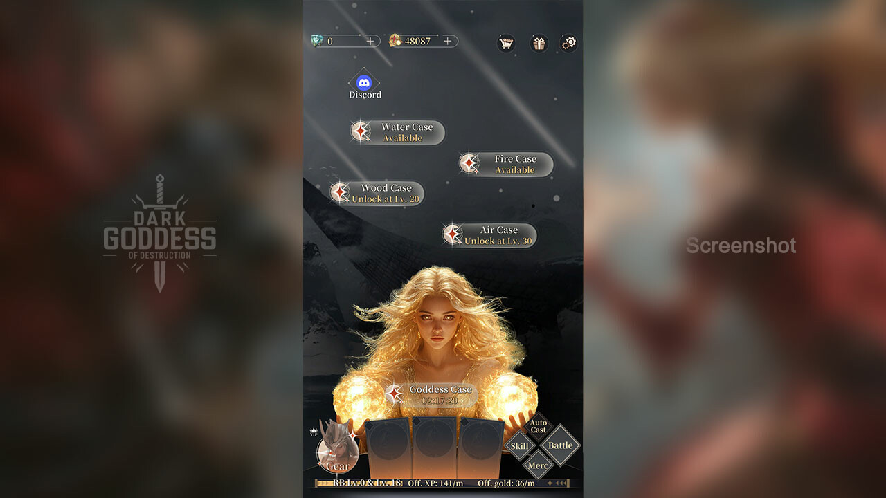 Dark Goddess of Destruction - Screenshot 2