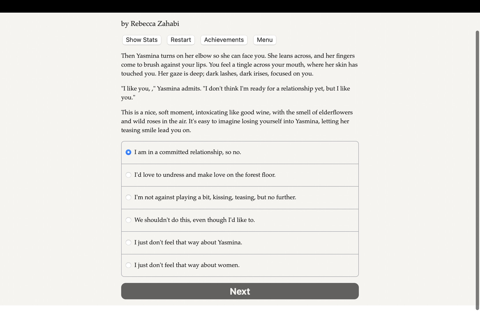 Belle-de-Nuit: Point-du-Jour - Screenshot 1