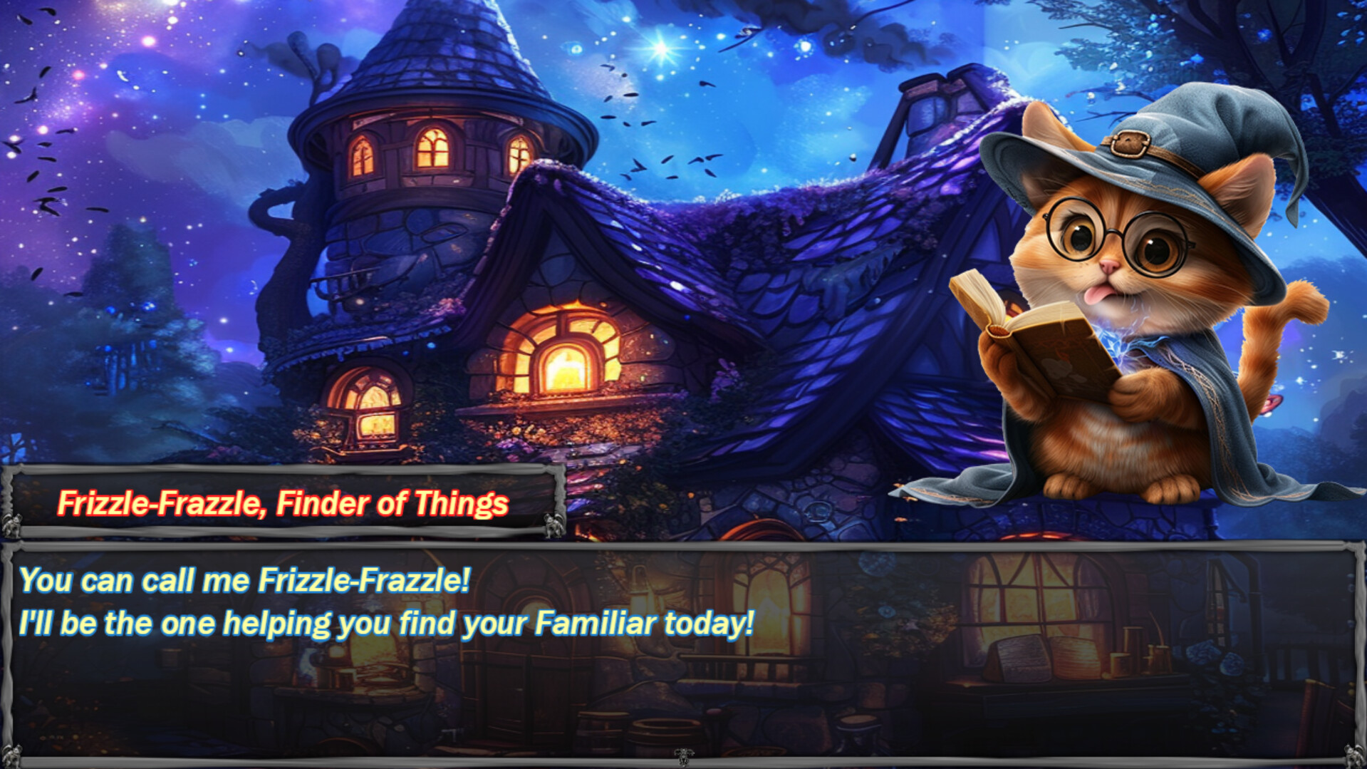 Familiar Friends: What's Your Familiar? - Screenshot 1