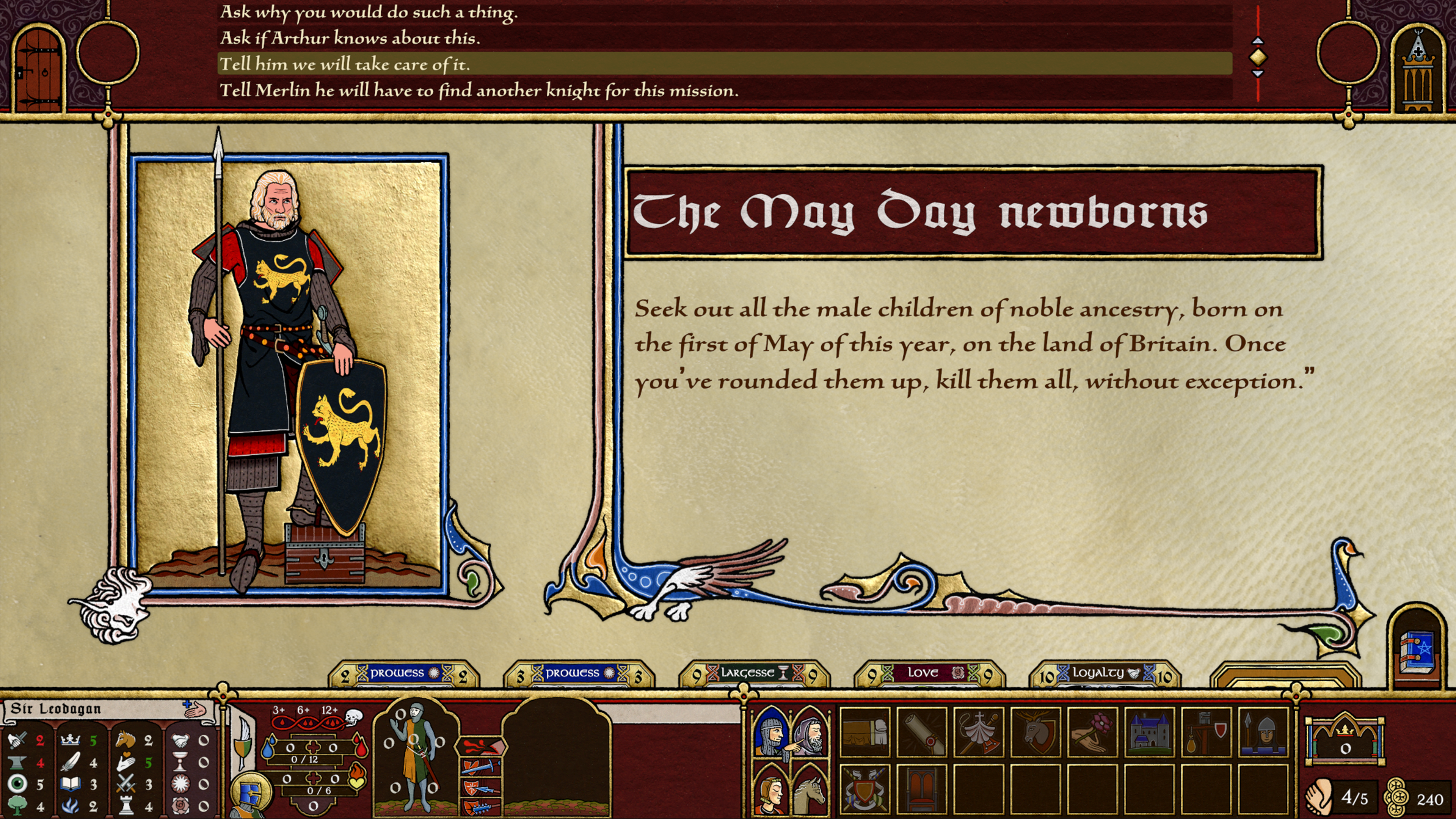 Legends of the Round Table - Screenshot 2