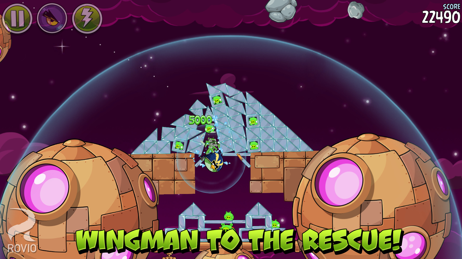 Angry Birds Space - Screenshot 2