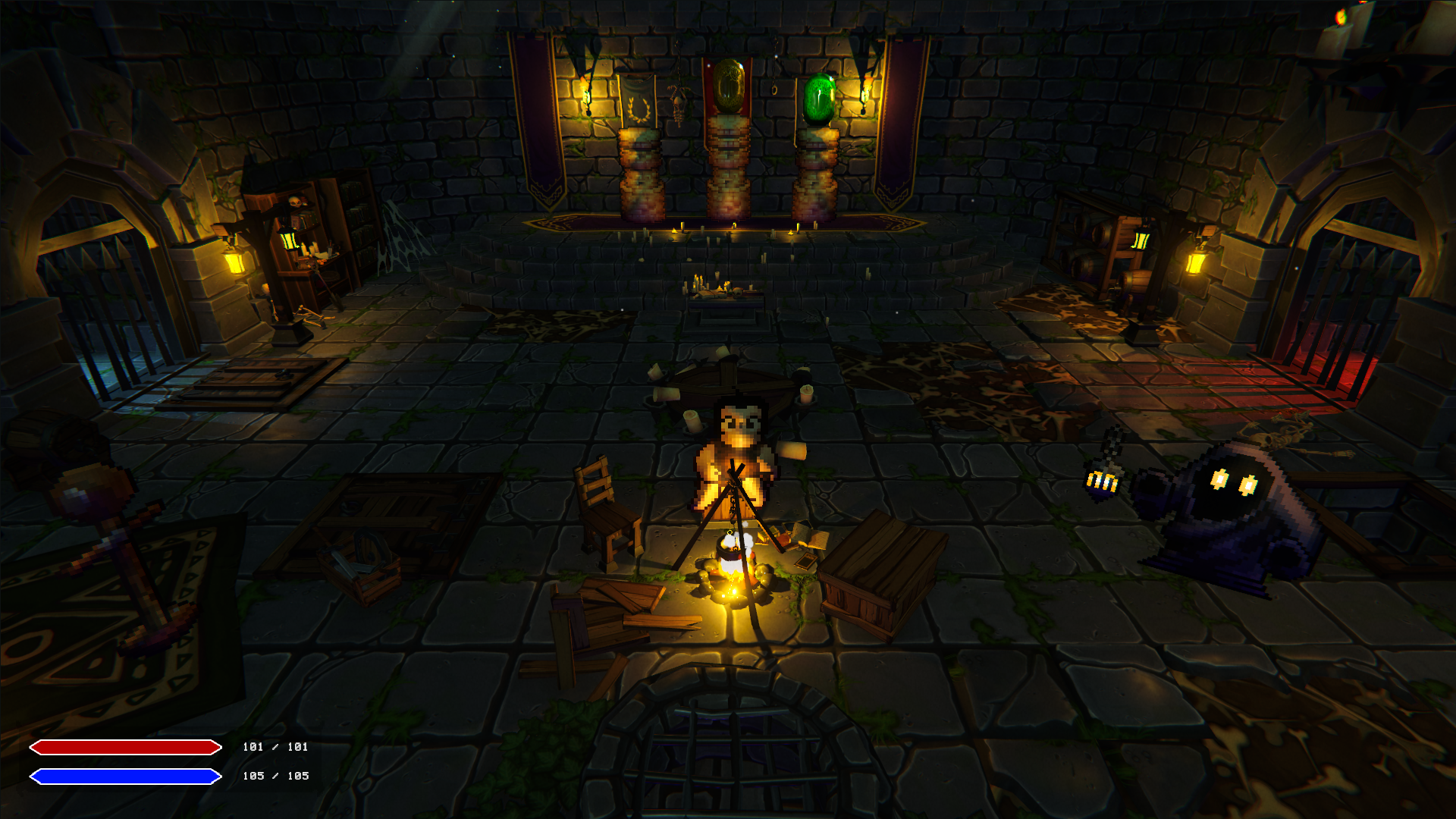 Dungeon of the Forgotten King - Screenshot 1