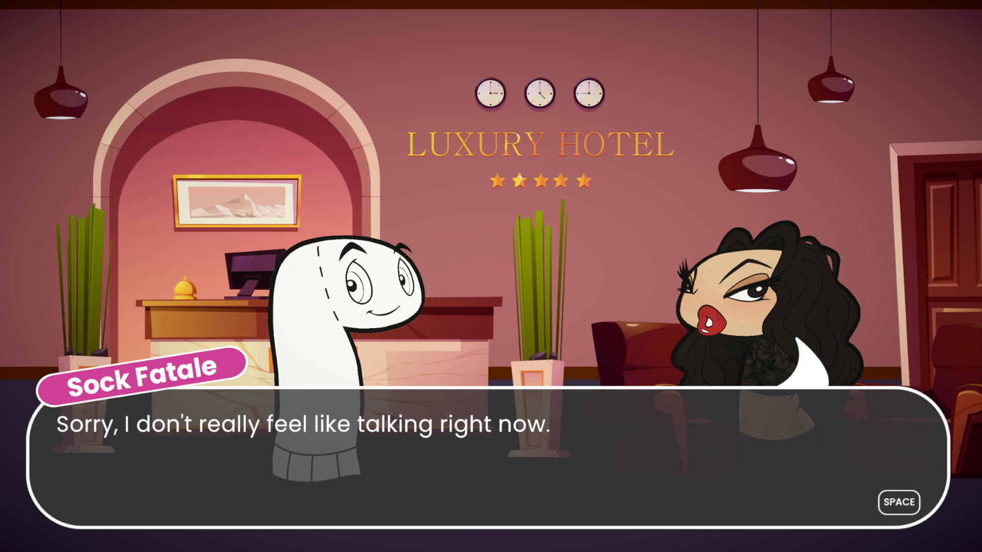 Sock Dating Simulator - Screenshot 1