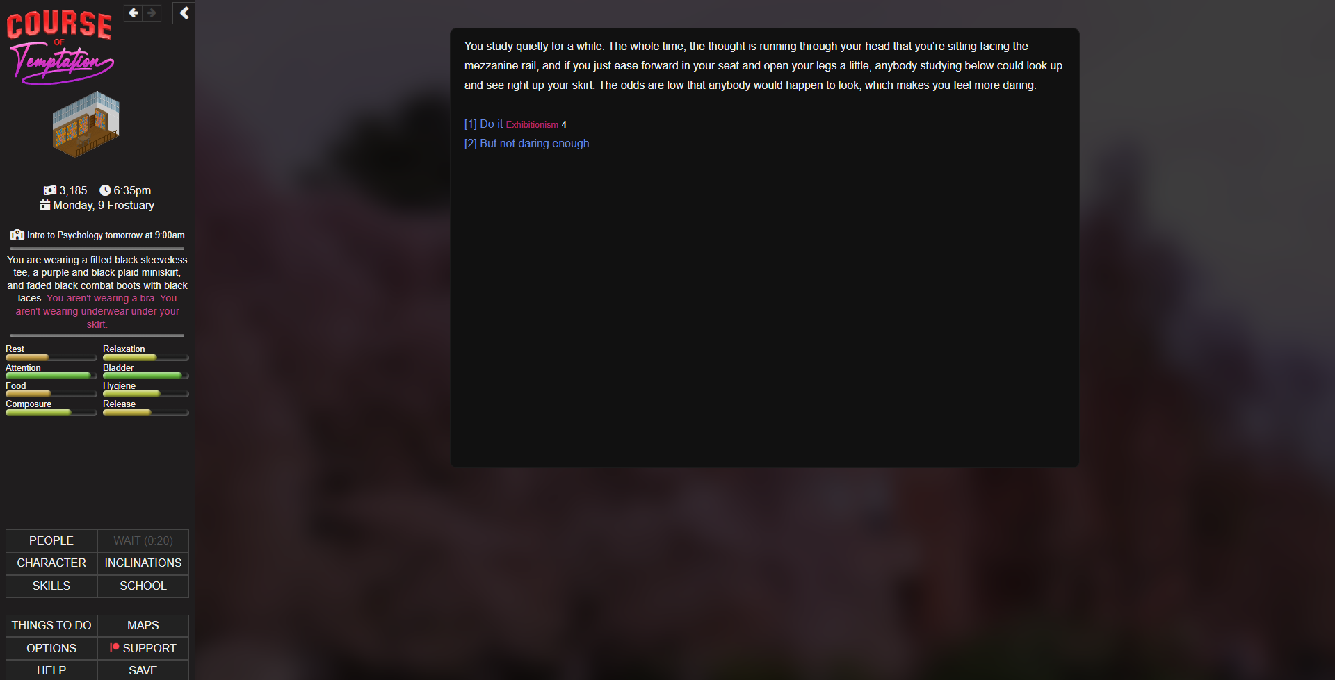 Course of Temptation - Screenshot 2