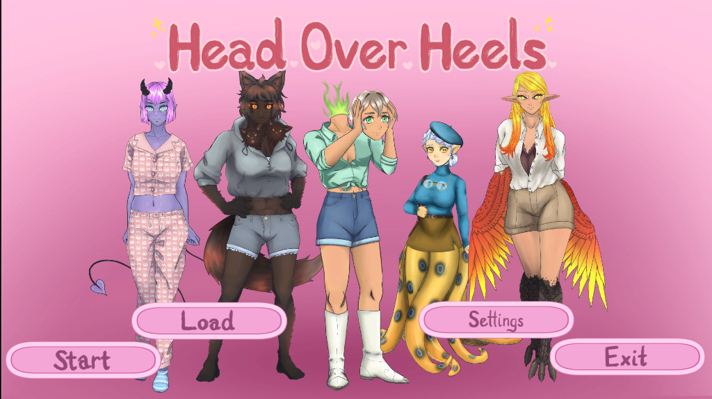 Head Over Heels: Monster Girl Dating Sim - Screenshot 1
