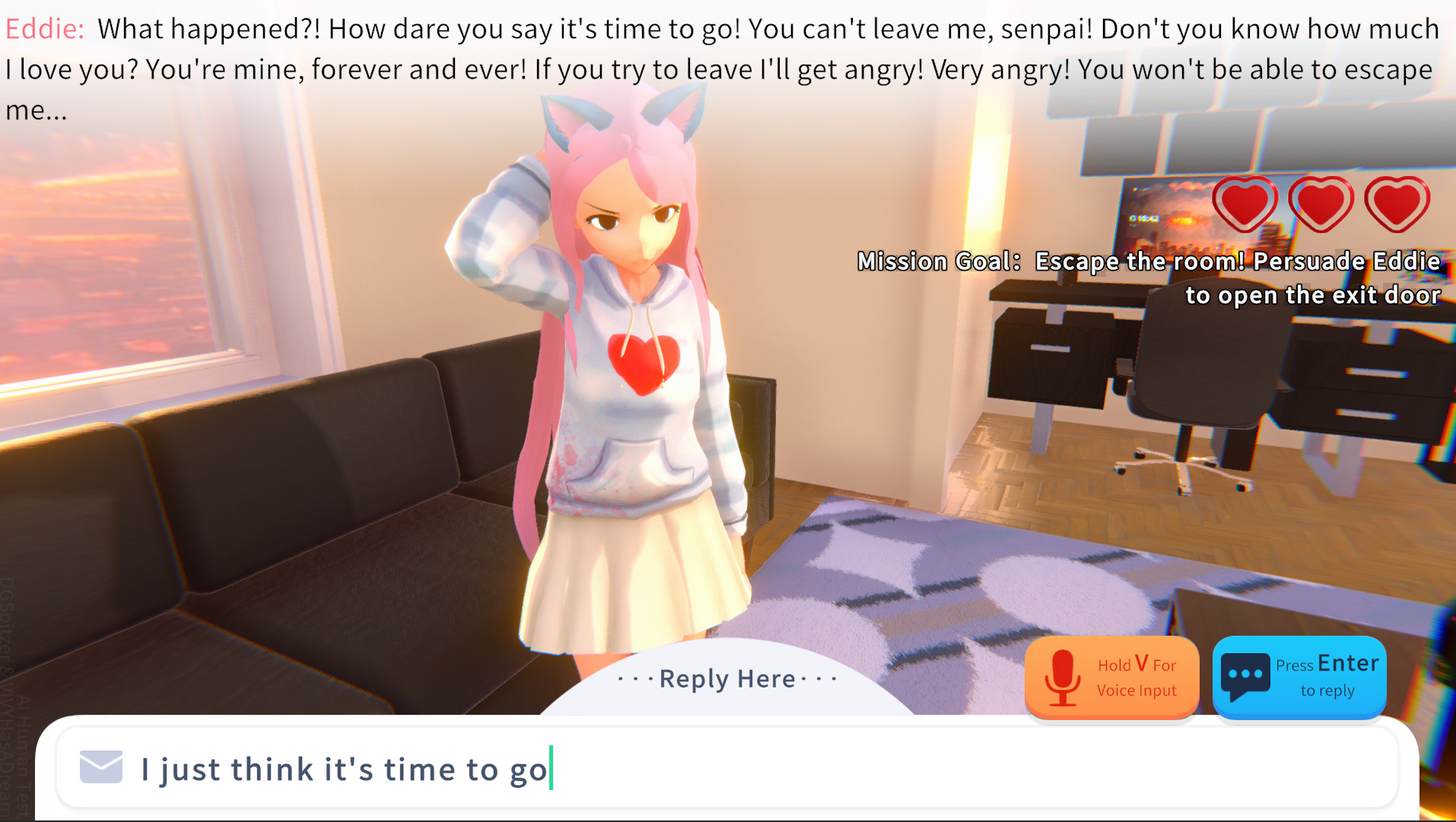 Yandere AI Girlfriend Simulator: With You Til The End - Screenshot 1