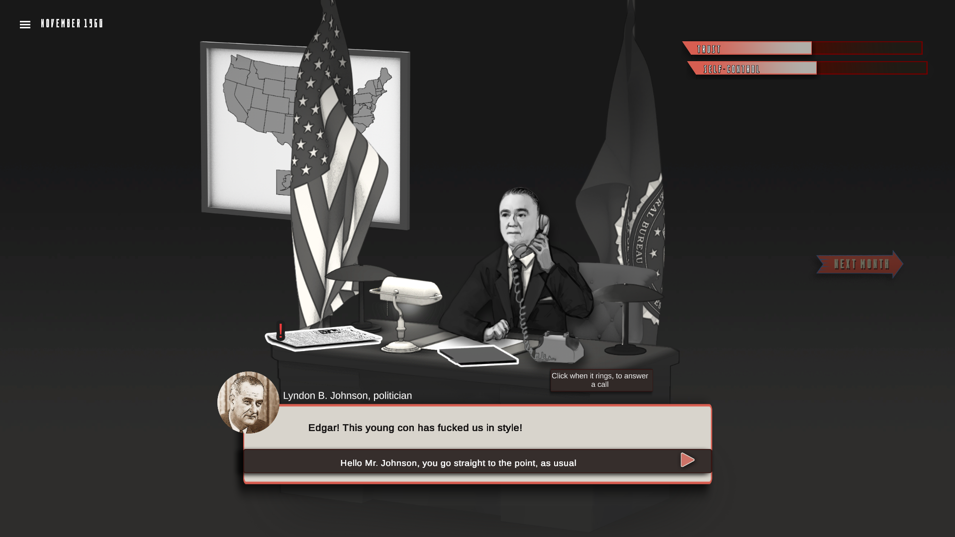 J.Edgar Hoover Vs. Kennedy - Screenshot 1