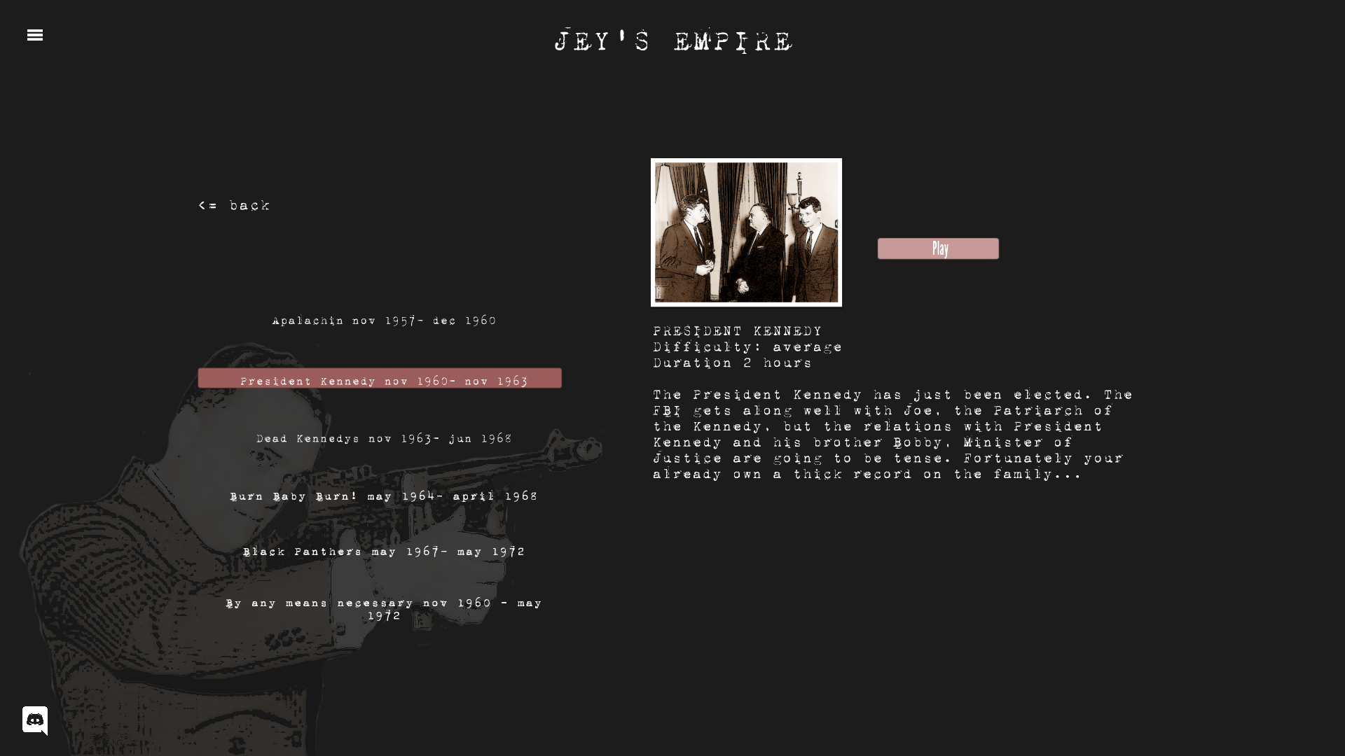 J.Edgar Hoover Vs. Kennedy - Screenshot 4