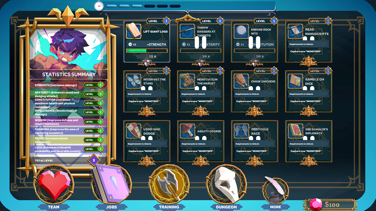 Dungeon of Love: Catch Monsters to Make a Perfect Anime Girlfriend - Screenshot 6