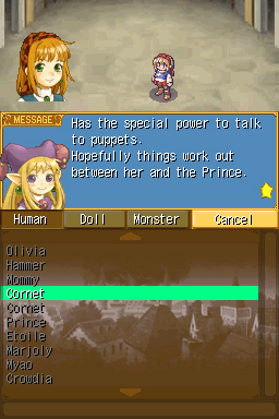 Rhapsody: A Musical Adventure DS - Screenshot 2