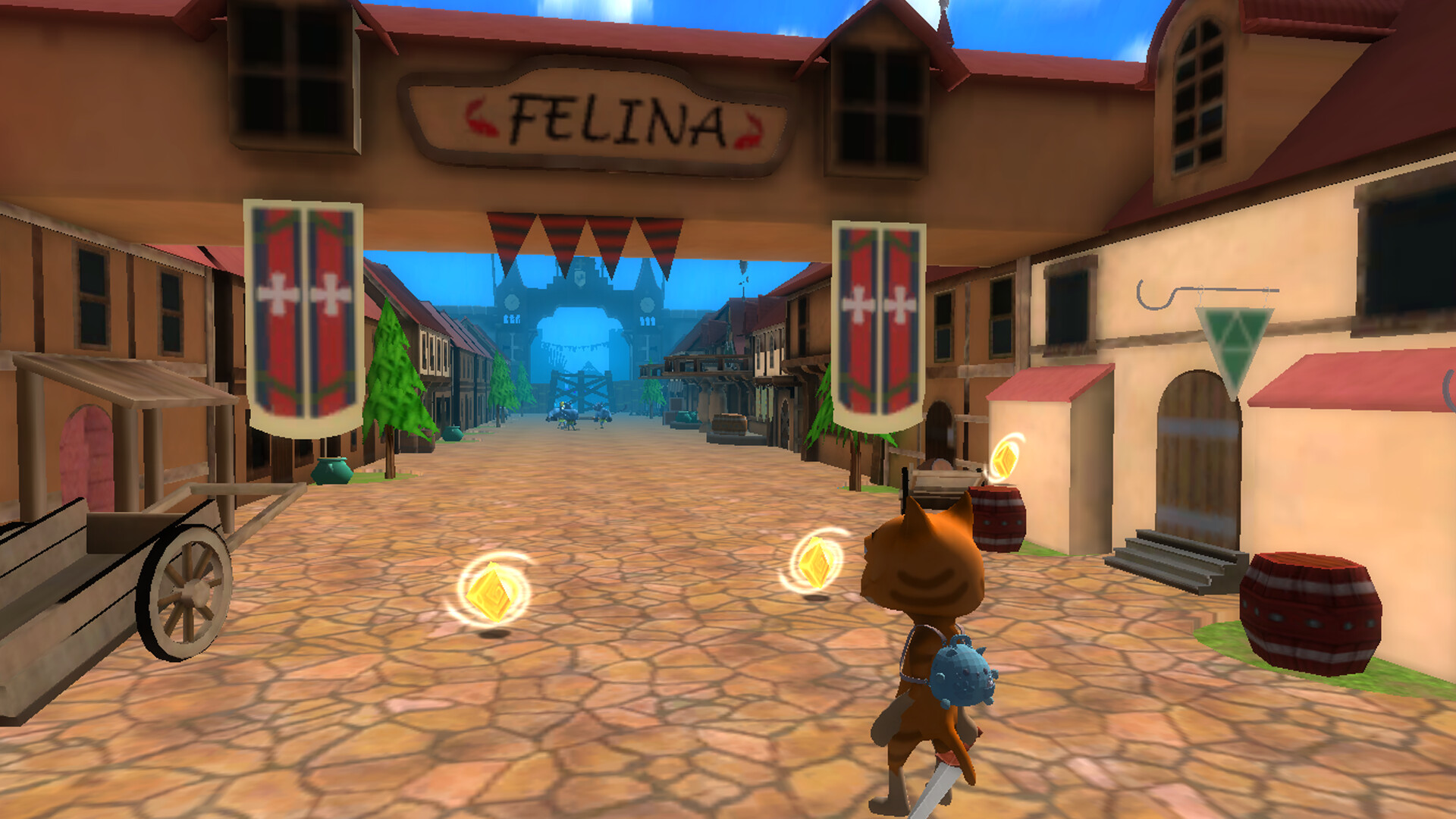 Georgie-Yolkie 64: The Furry Tale - Screenshot 1