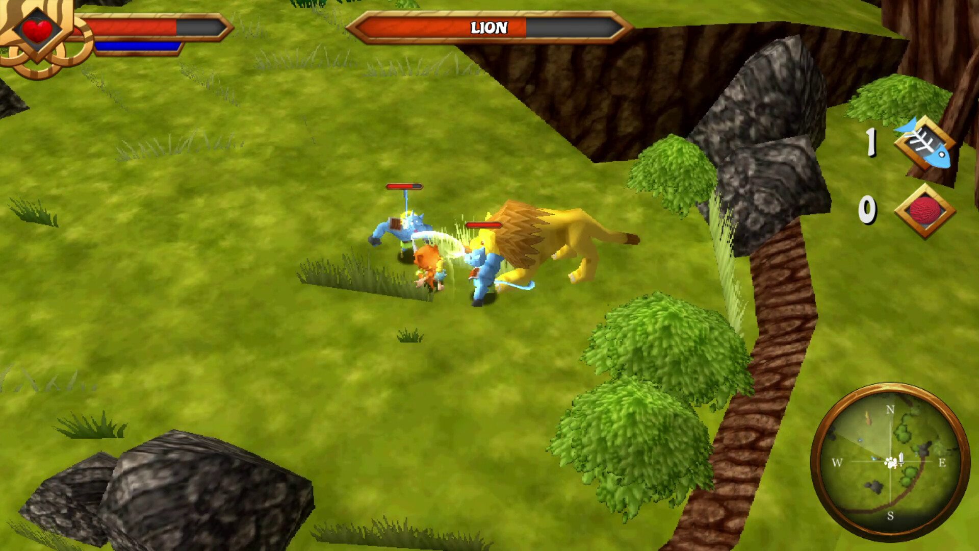 Georgie-Yolkie 64: The Furry Tale - Screenshot 3