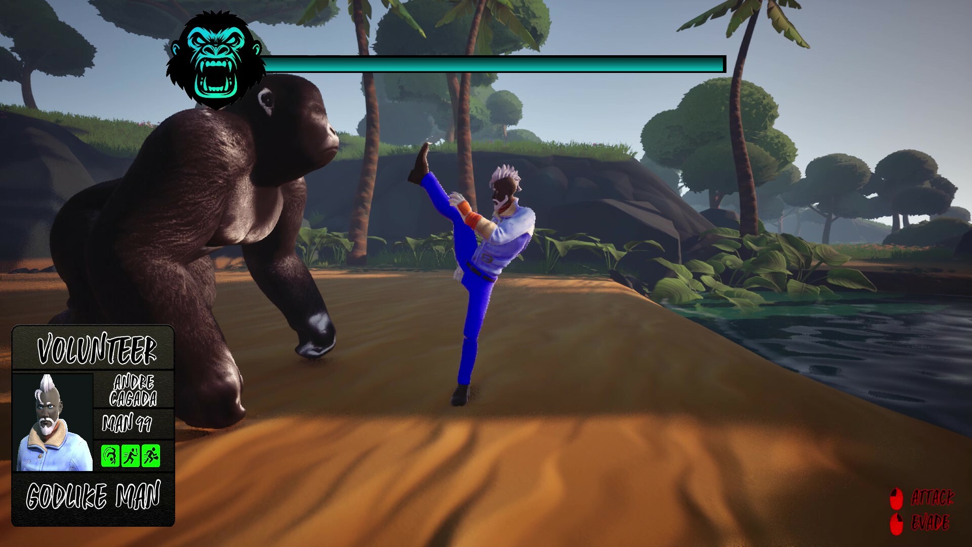 100 Men Vs Gorilla - Screenshot 10