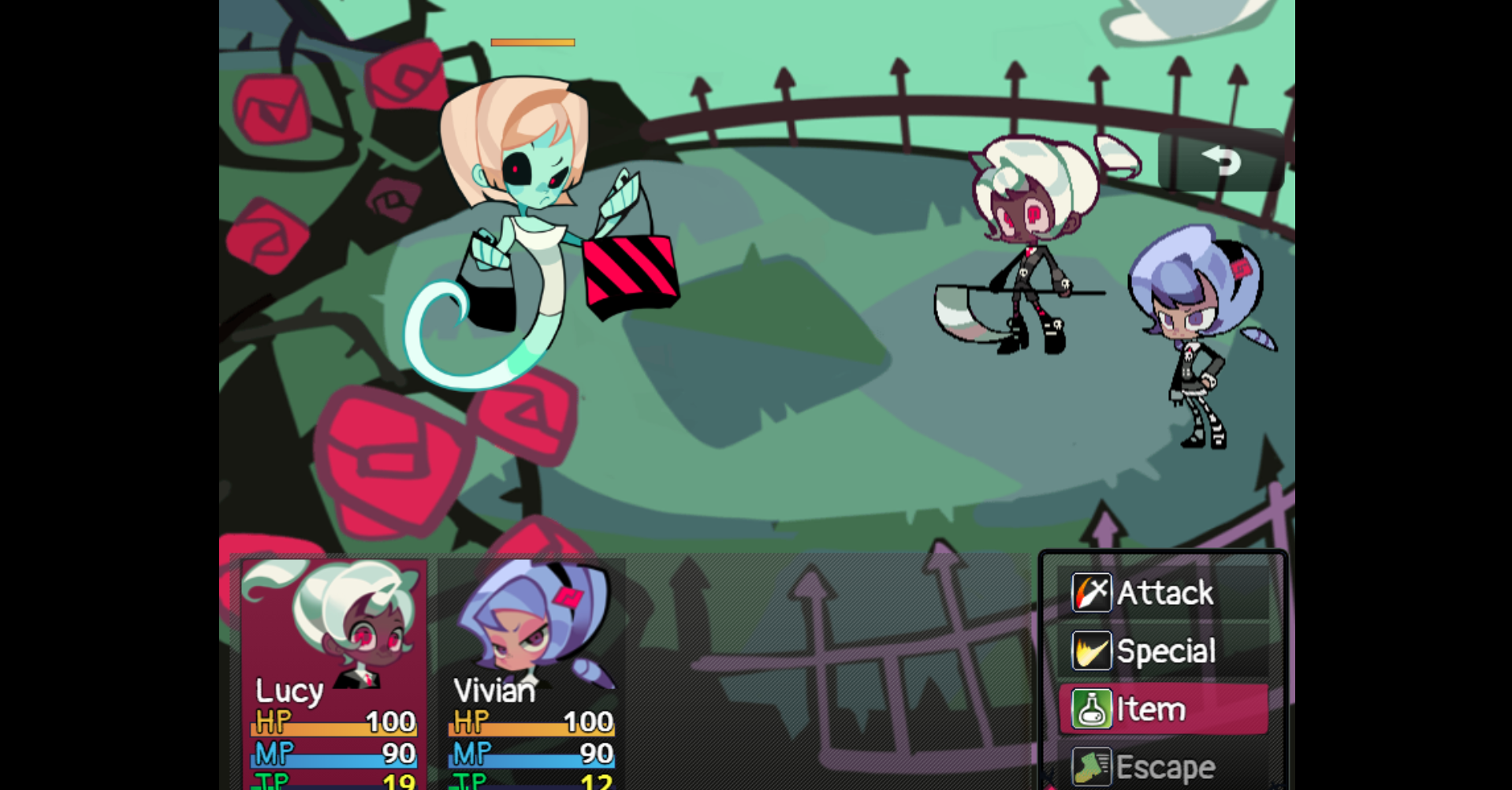 Grave Girl - Screenshot 1