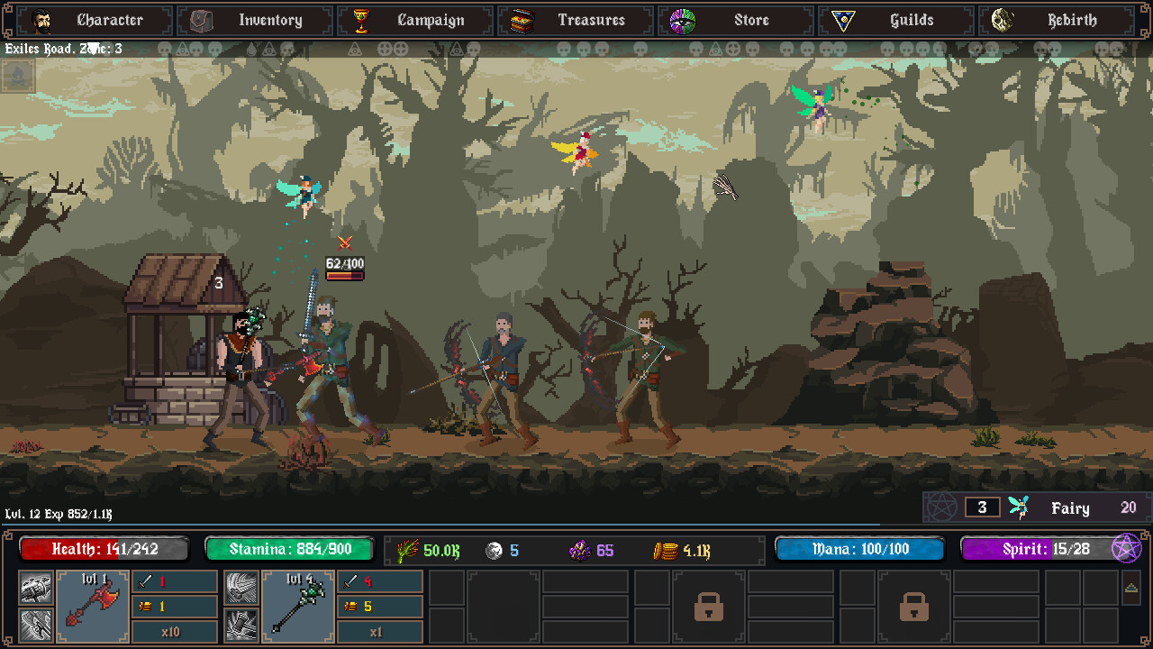 Gothic Clicker - Screenshot 1