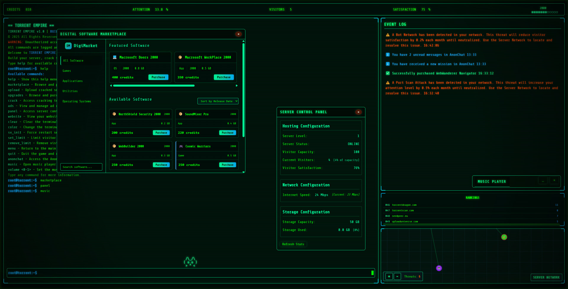 Torrent Empire - Screenshot 6
