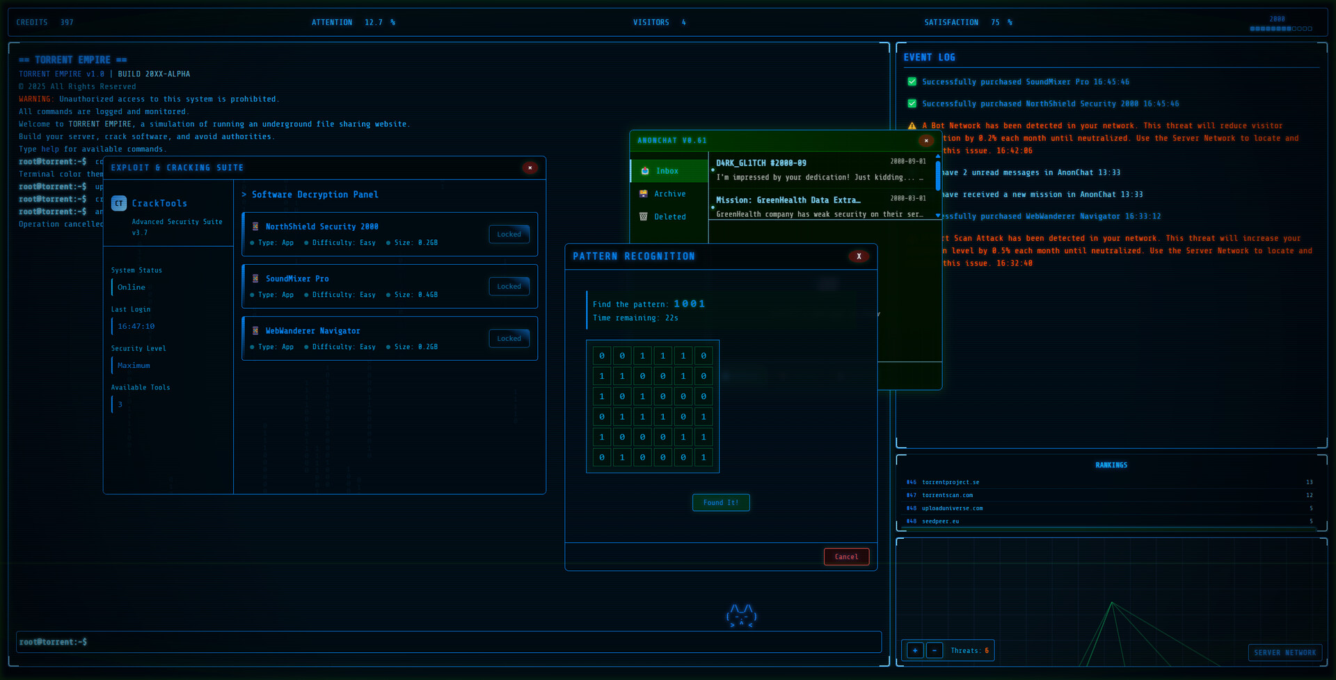 Torrent Empire - Screenshot 3