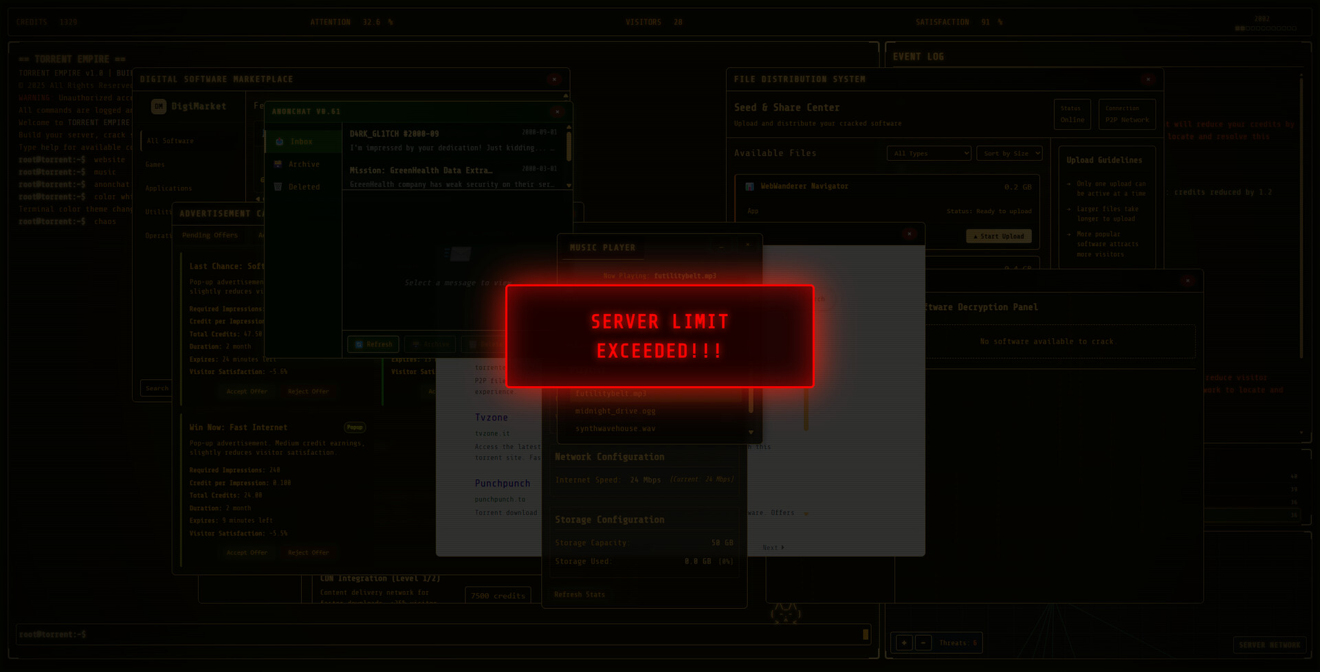 Torrent Empire - Screenshot 5