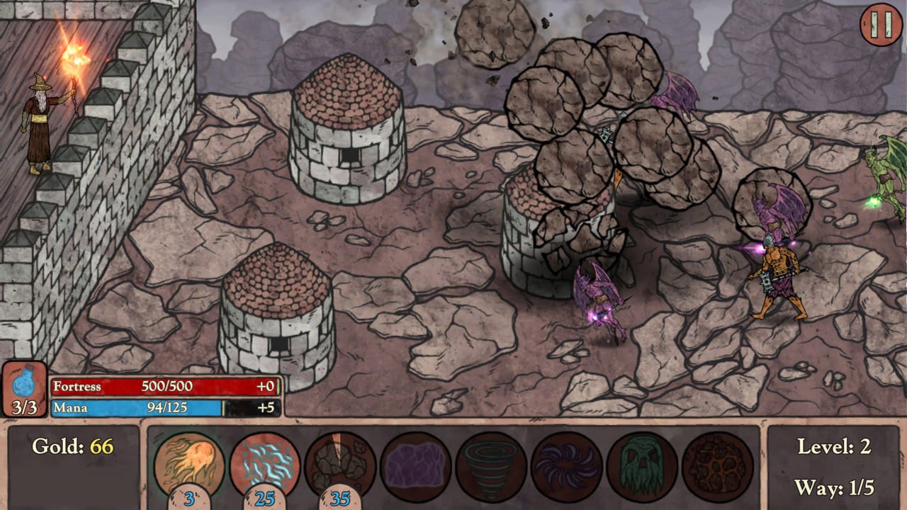 Wizard's Fortress: Tower Defense - Screenshot 1