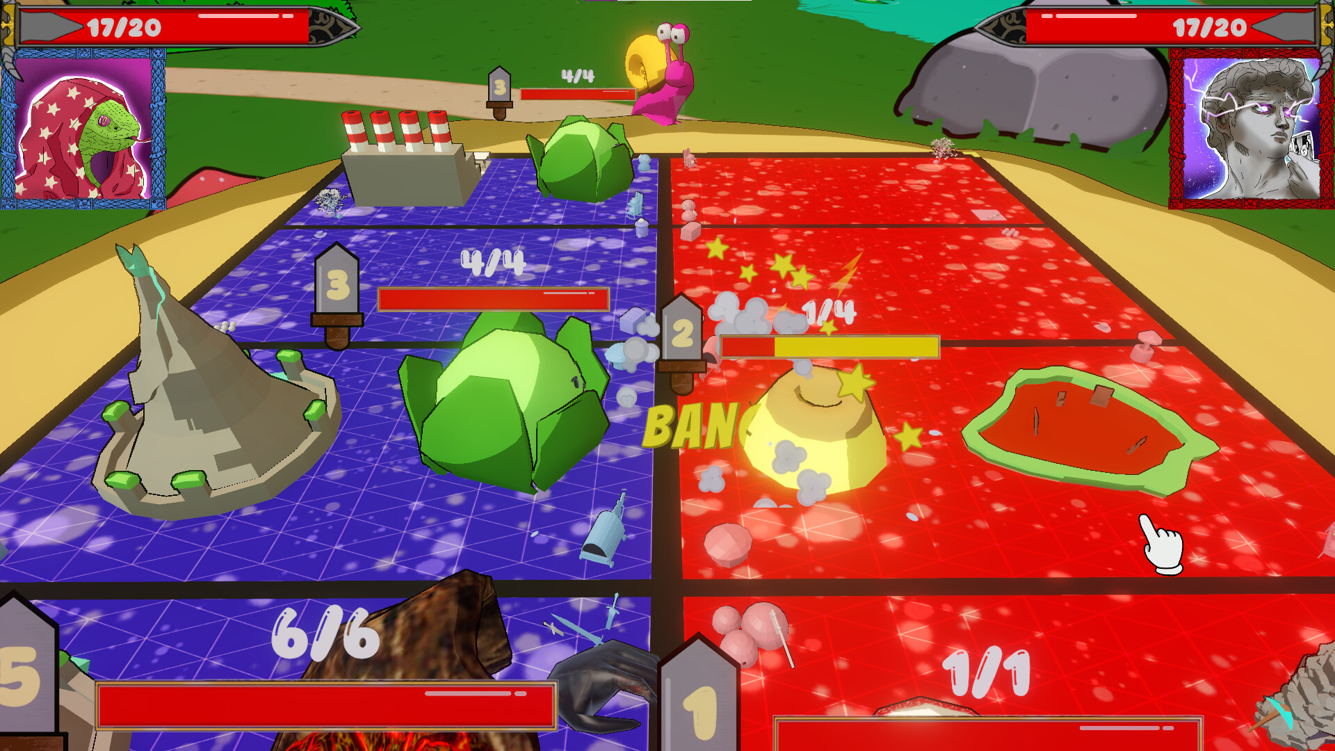 Gelecard: Guerreiros Gelatinosos - Screenshot 1