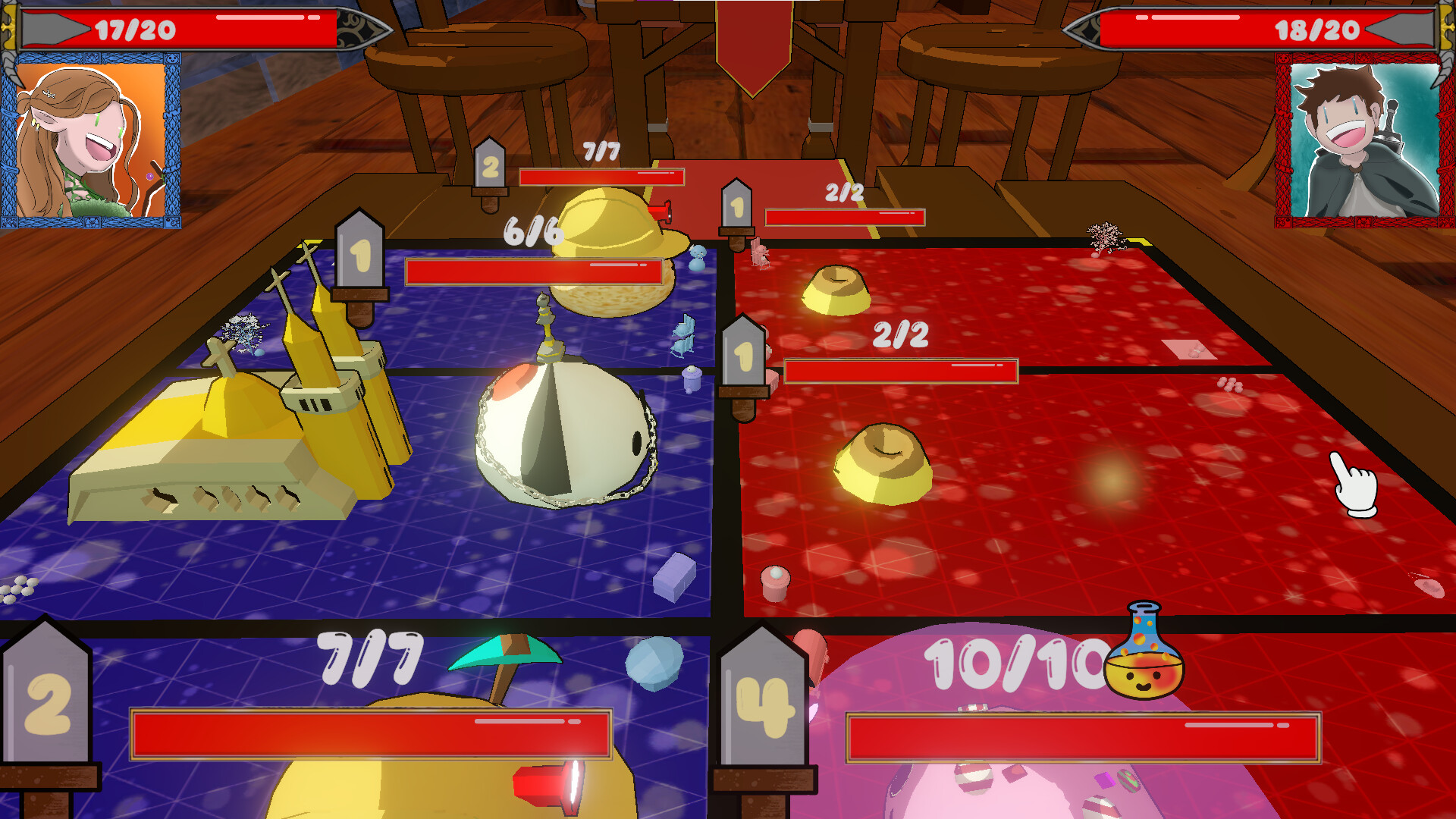 Gelecard: Guerreiros Gelatinosos - Screenshot 2