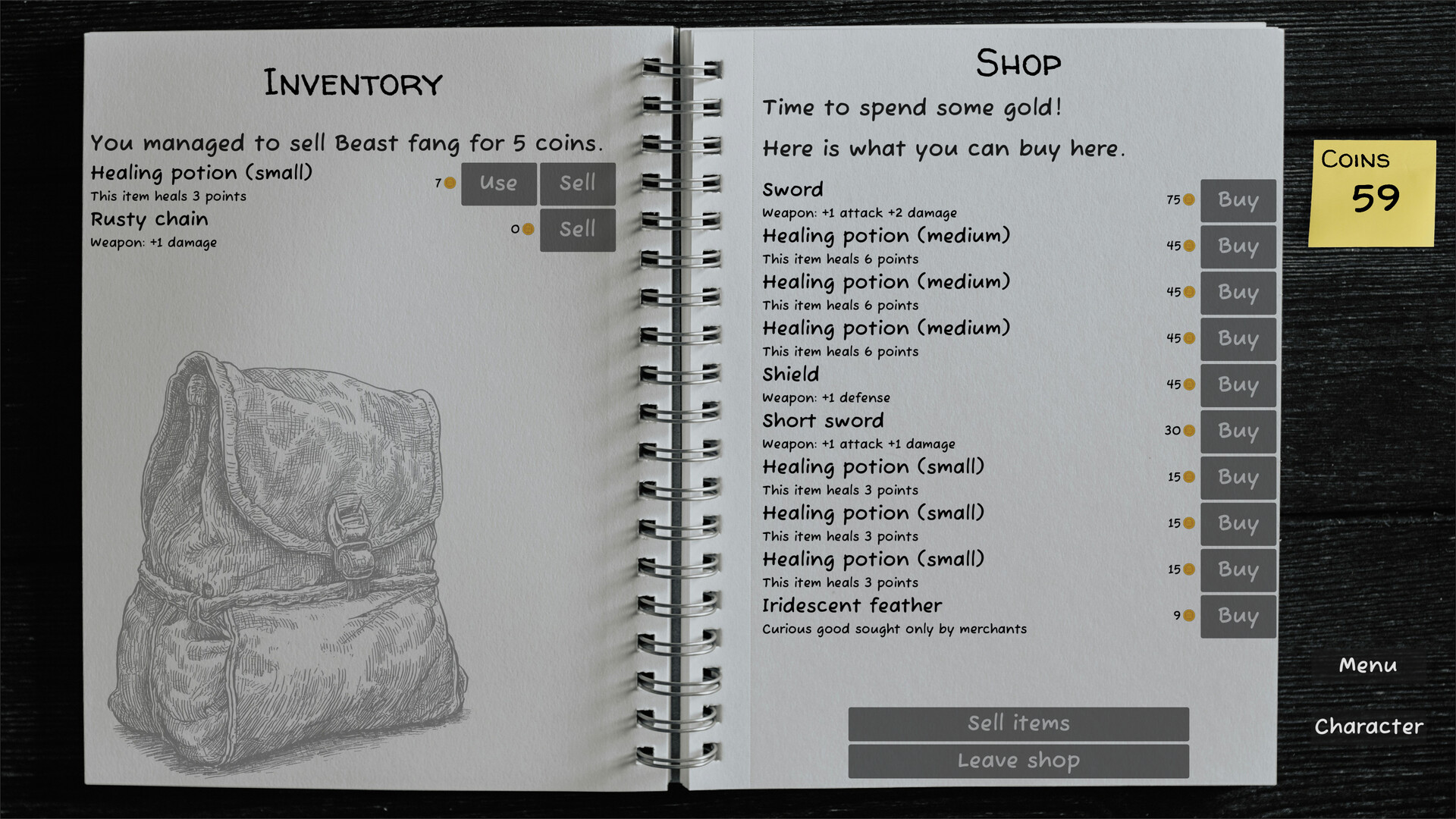 Noon Stone - Screenshot 1