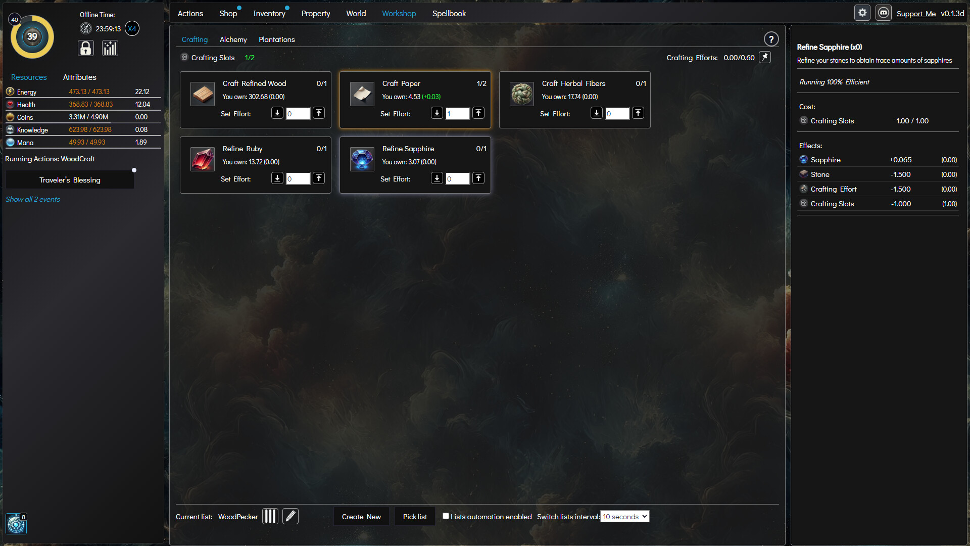 Idle Awakening: Mages Path - Screenshot 3