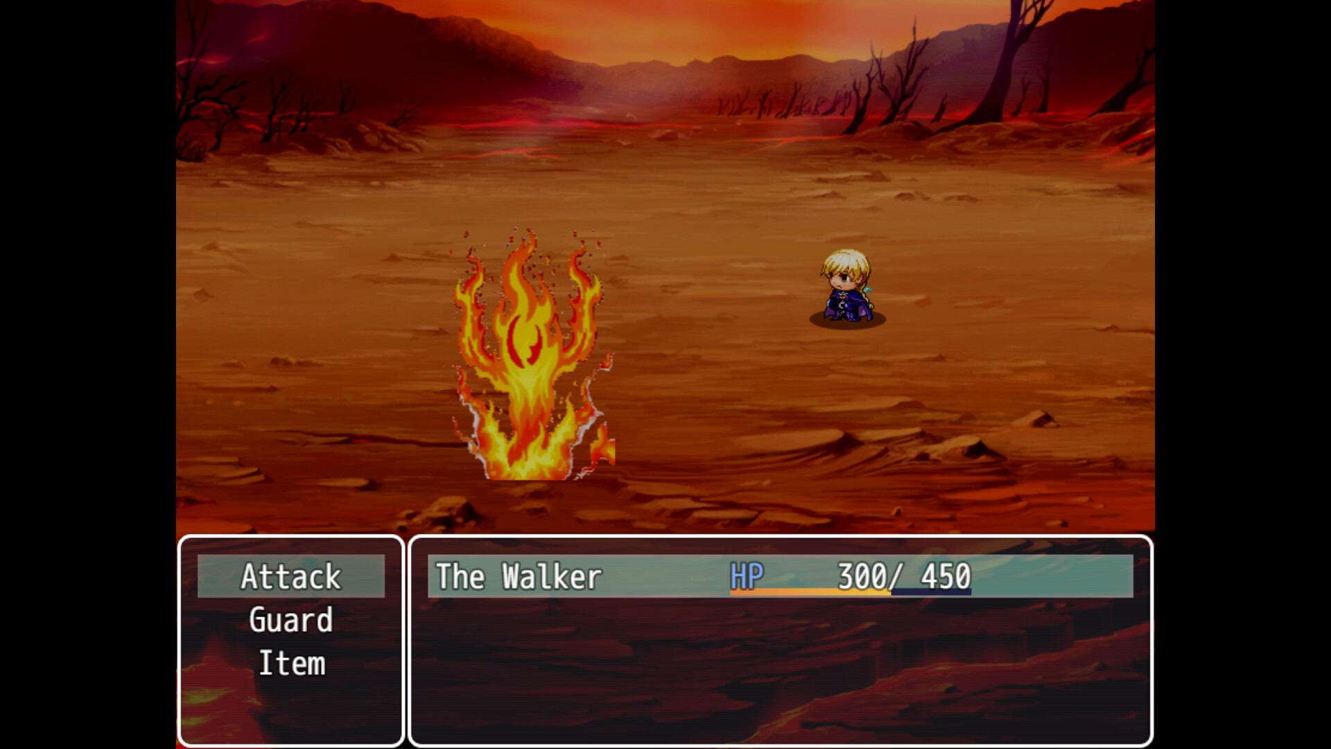 Walk of Fire - Screenshot 1
