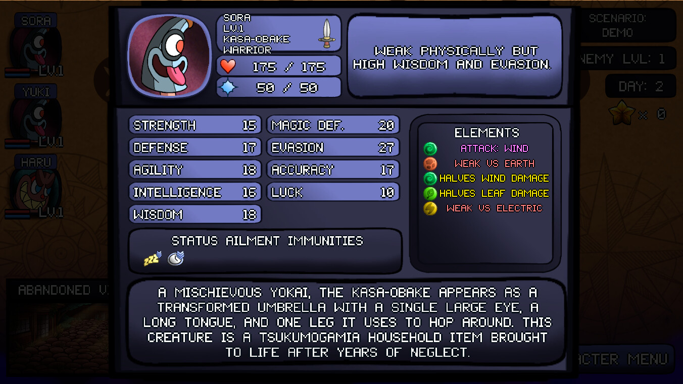 Yokai Tales - Screenshot 2