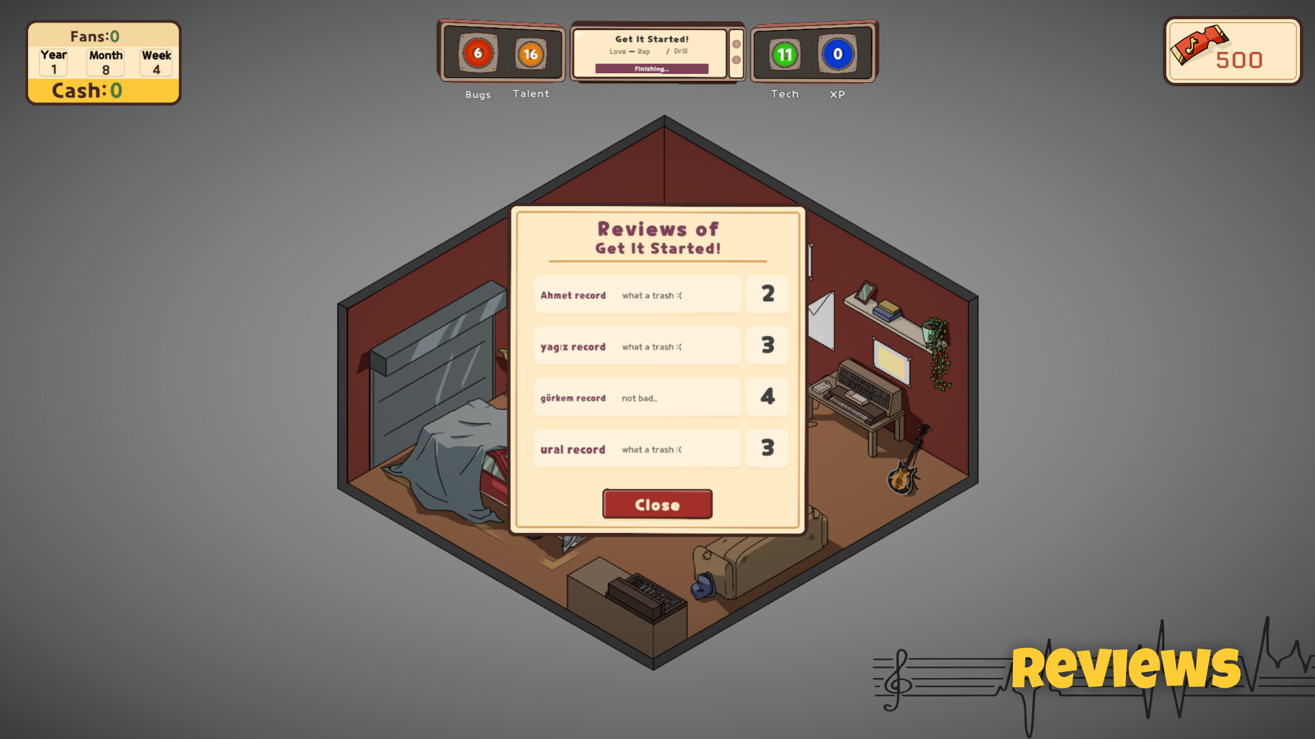 Music Producer Tycoon - Screenshot 2