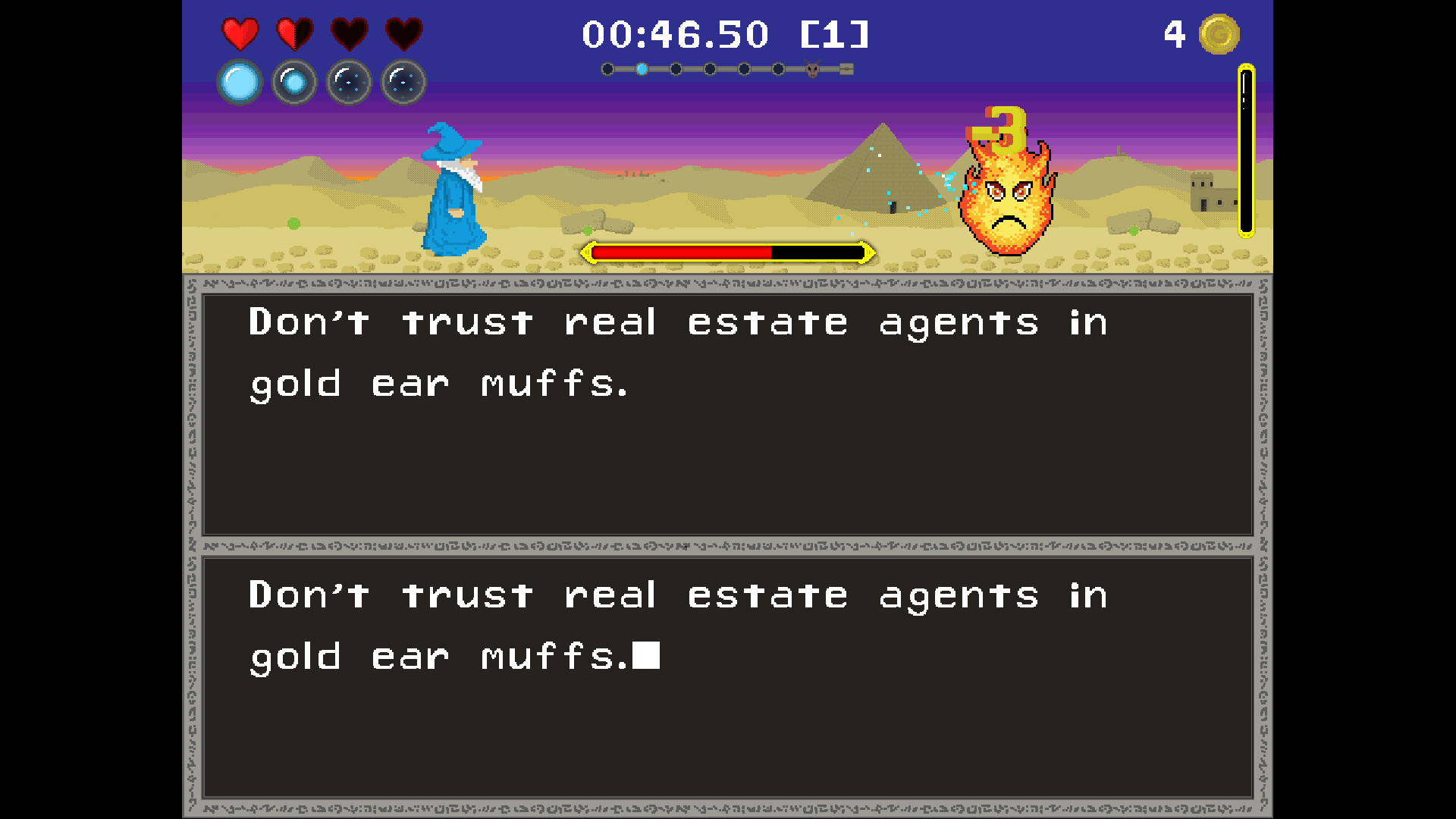 The Elementalist Typing - Screenshot 1